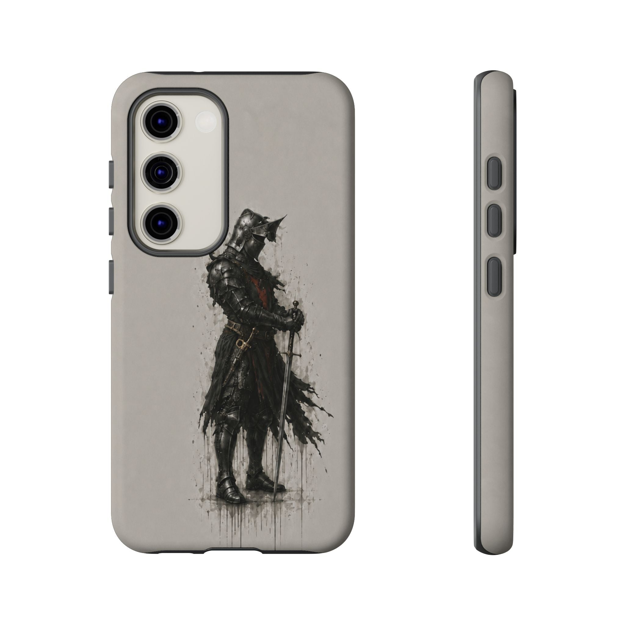 The Black Prince Phone Case | Stone Grey