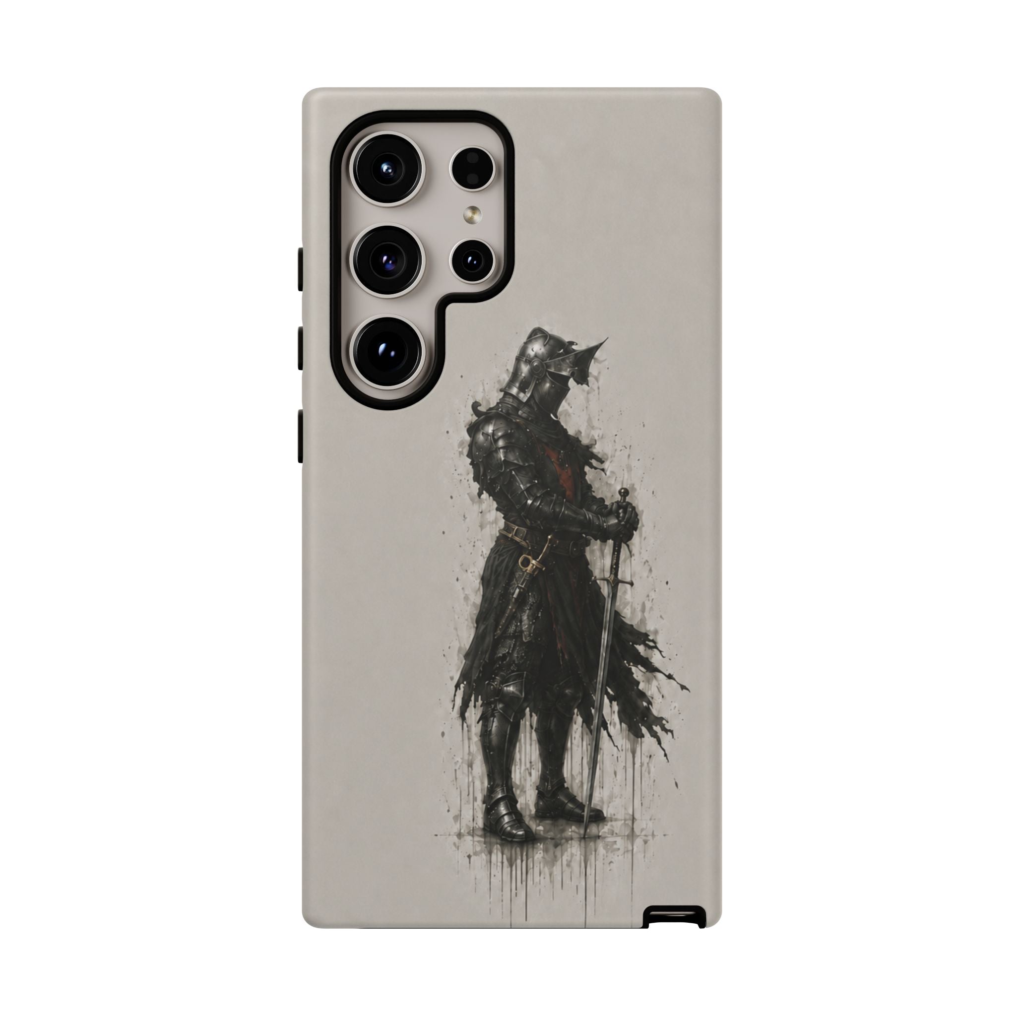 The Black Prince Phone Case | Stone Grey