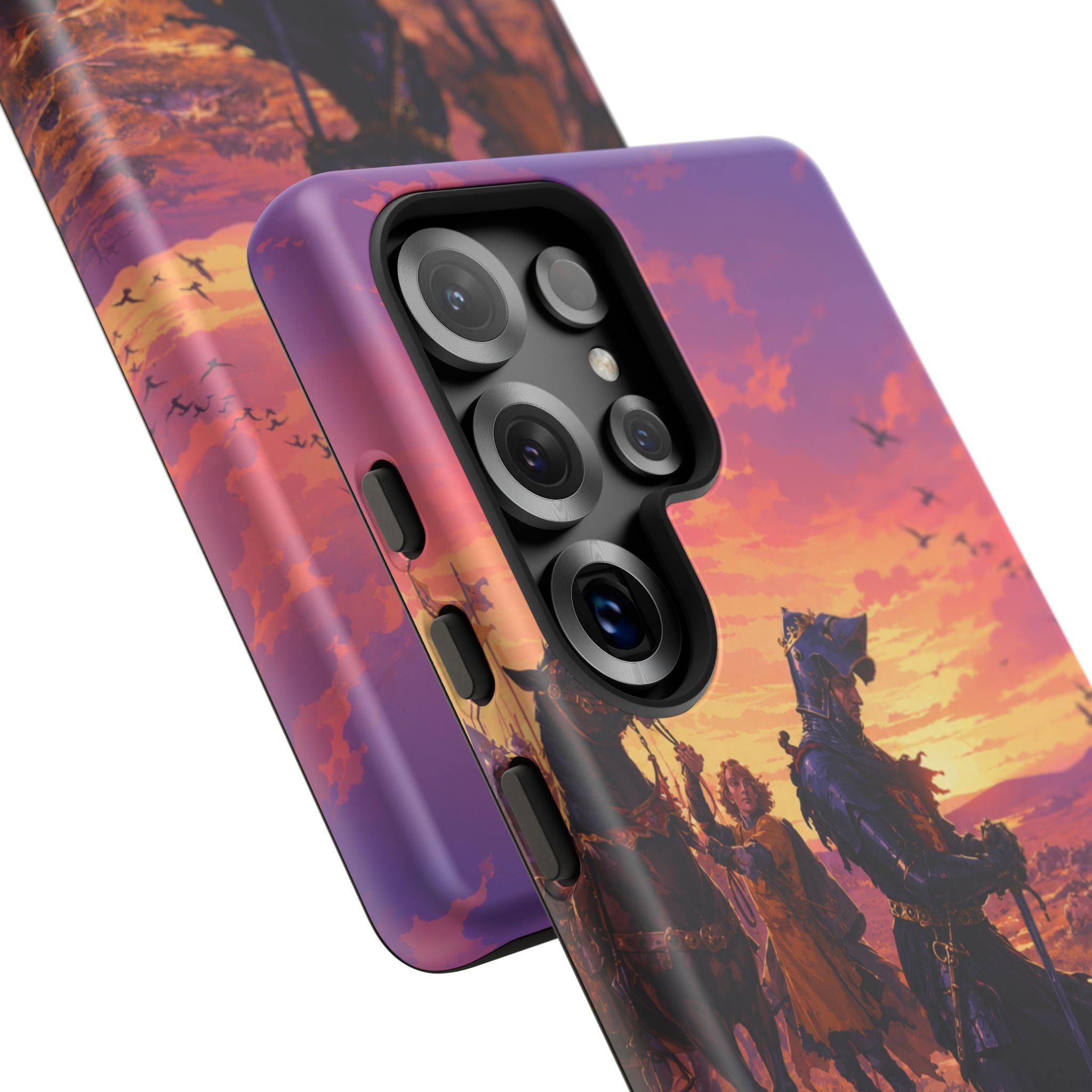 Medieval Knight Phone Cases In The GTA VI Art Style