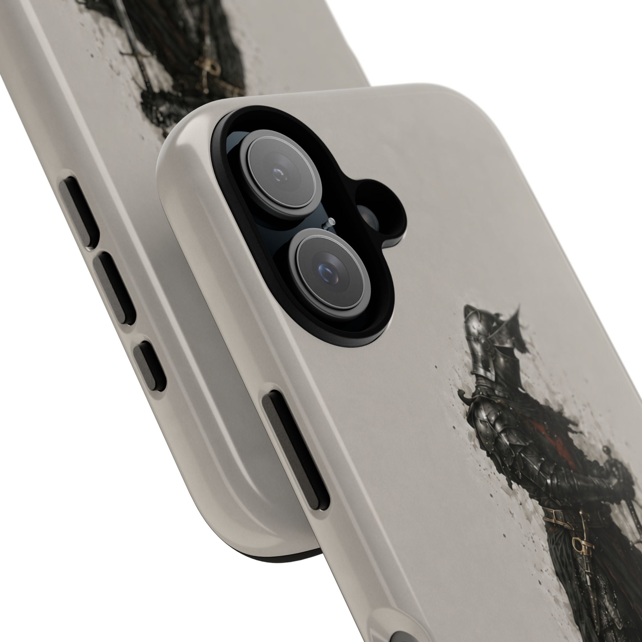 The Black Prince Phone Case | Stone Grey