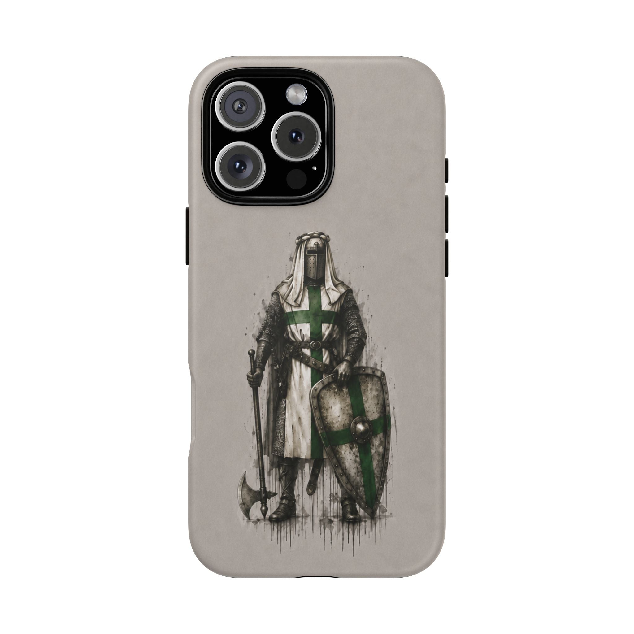Knight Of The Order Of Saint Lazarus Phone Case | Stone Grey