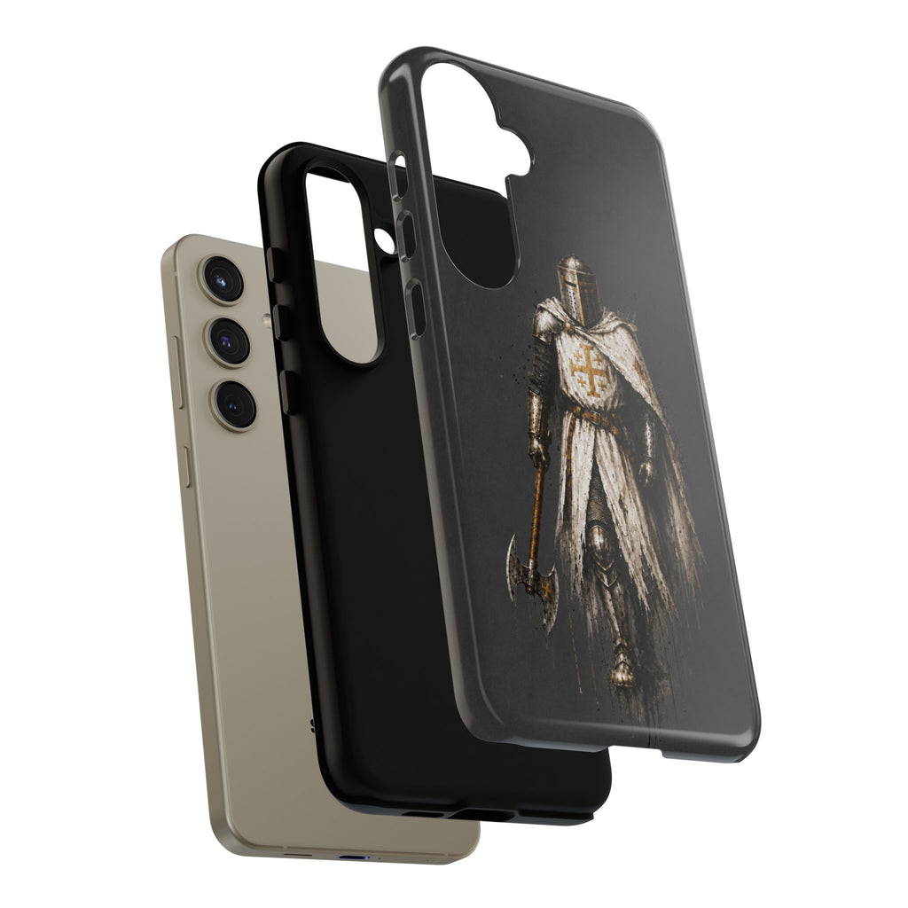 Knight Of The Kingdom Of Jerusalem Phone Case | Charcoal Grey
