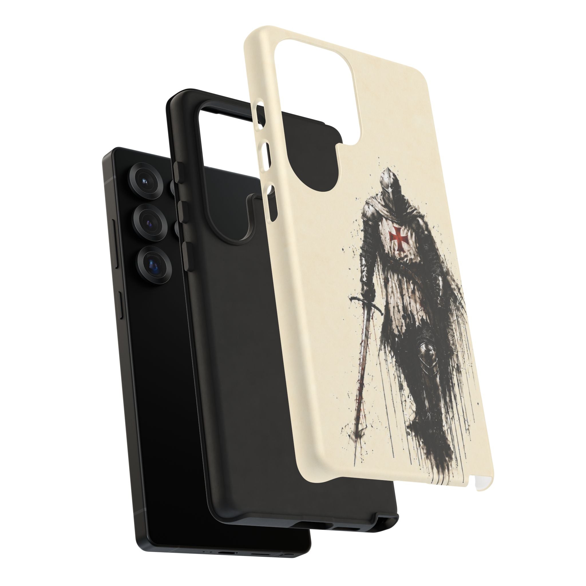 Knight Of The Templar Order Phone Case | Parchment Ivory