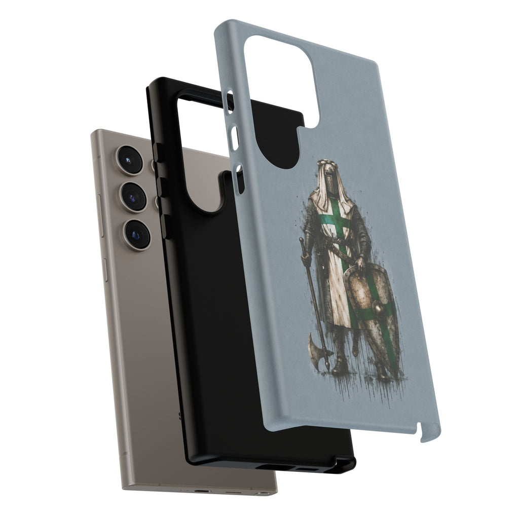 Knight Of The Order Of Saint Lazarus Phone Case | Faded Steel Blue