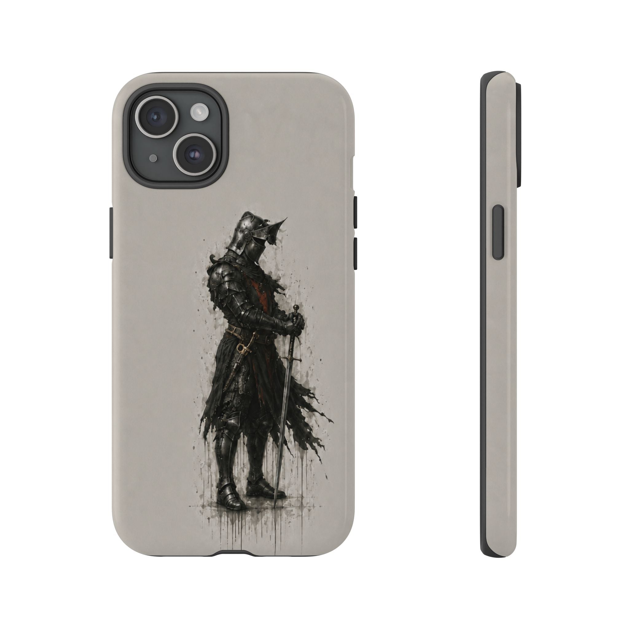 The Black Prince Phone Case | Stone Grey