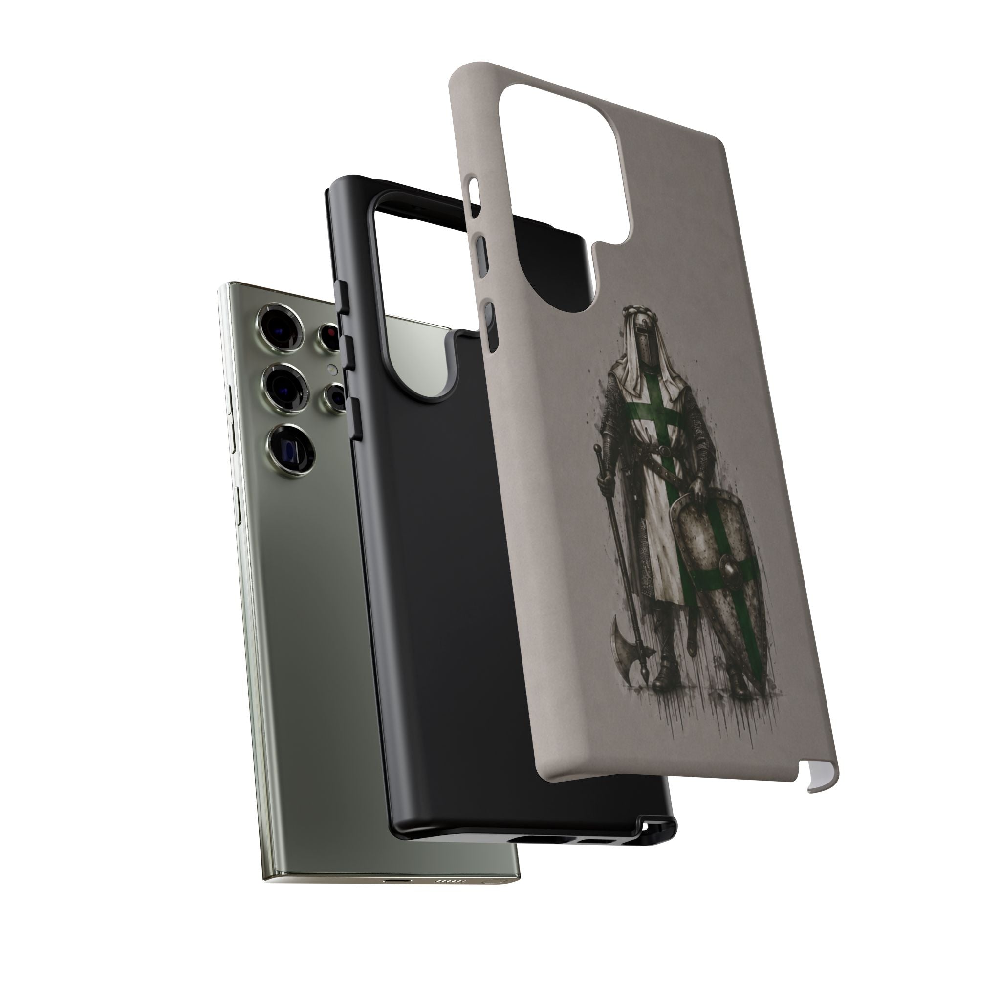 Knight Of The Order Of Saint Lazarus Phone Case | Stone Grey