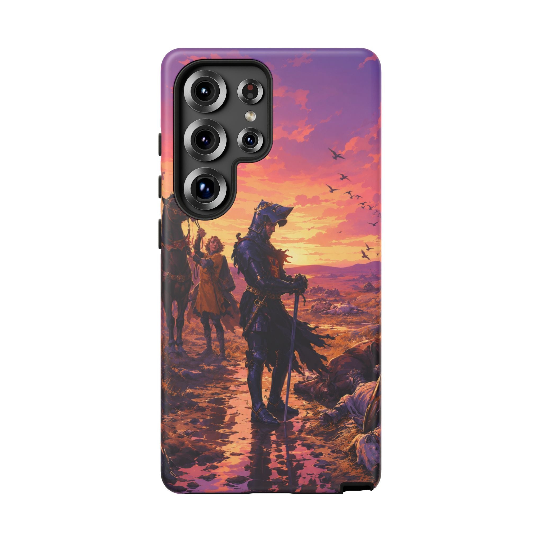 Medieval Knight Phone Cases In The GTA VI Art Style