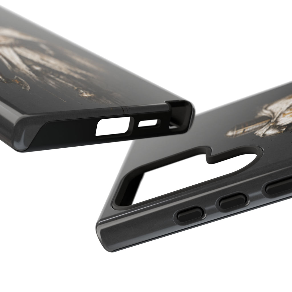 Knight Of The Kingdom Of Jerusalem Phone Case | Charcoal Grey