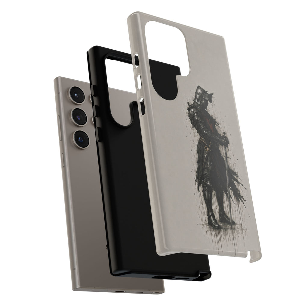 The Black Prince Phone Case | Stone Grey