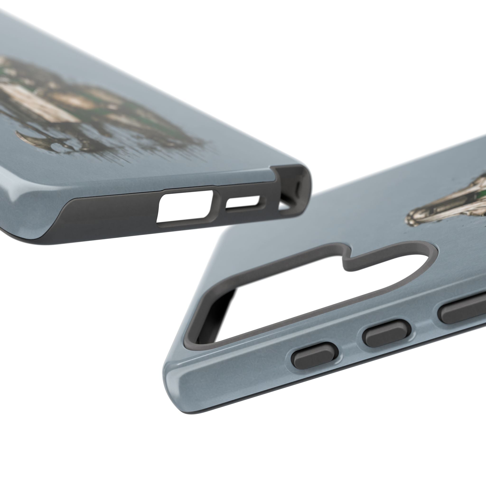 Knight Of The Order Of Saint Lazarus Phone Case | Faded Steel Blue
