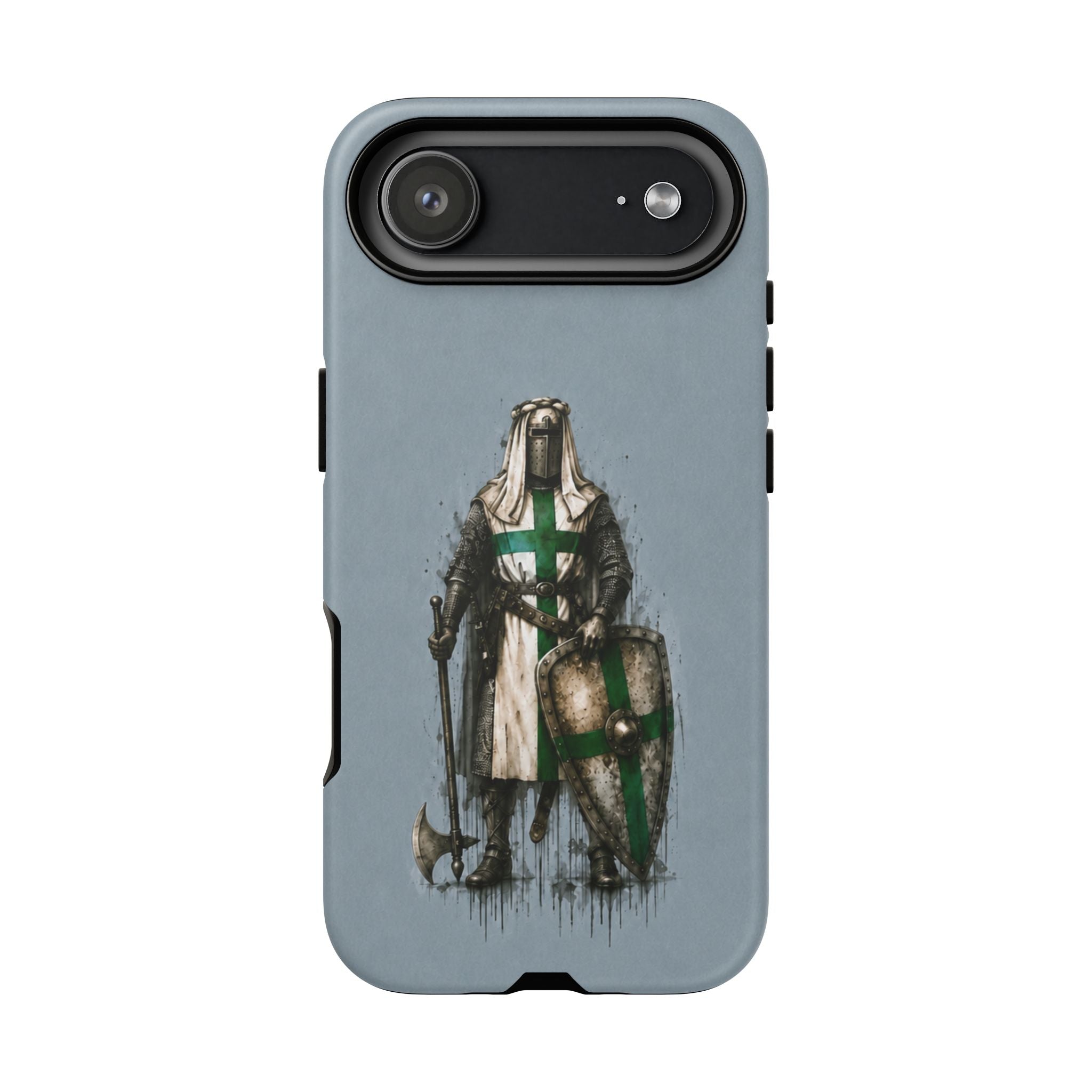 Knight Of The Order Of Saint Lazarus Phone Case | Faded Steel Blue