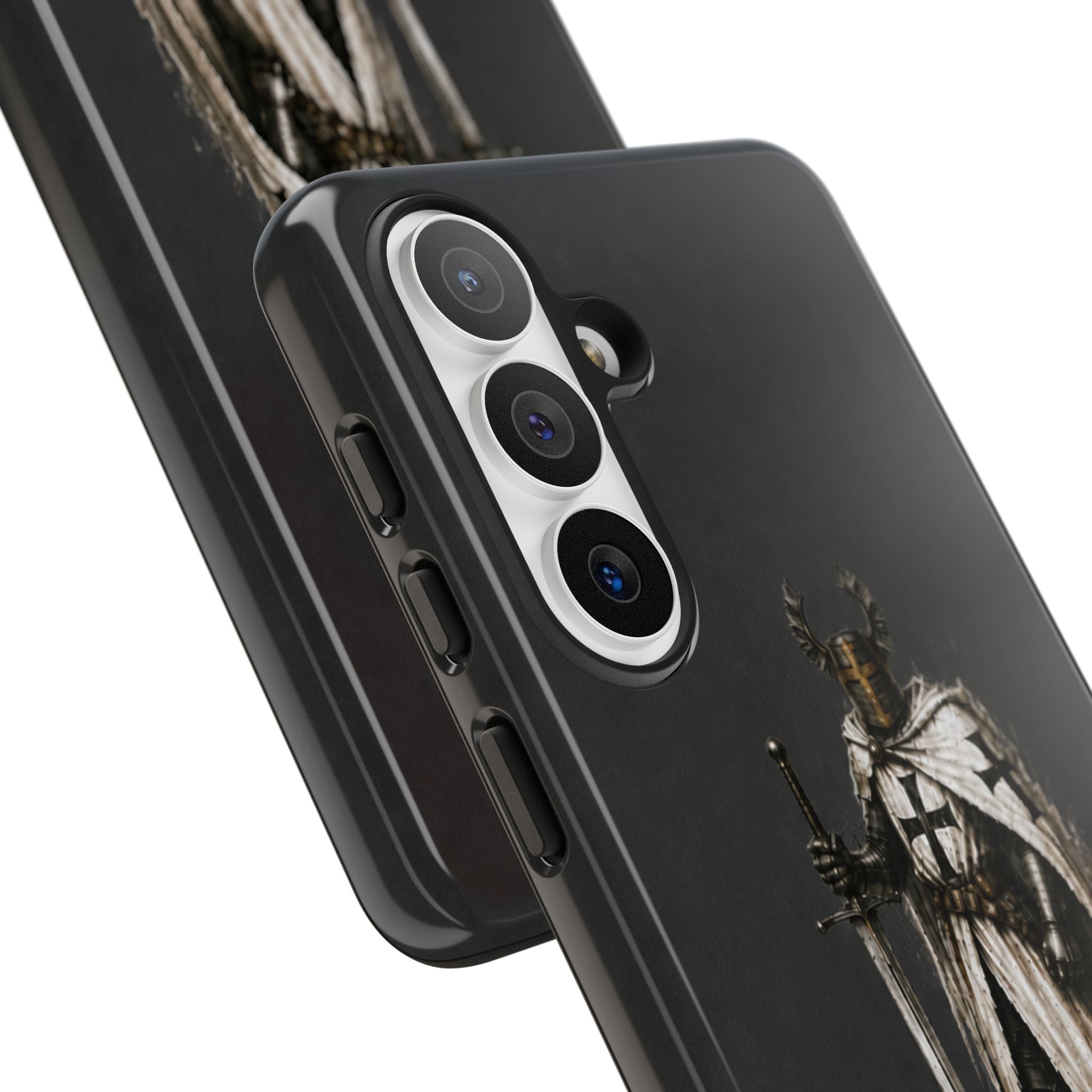 Knight Of The Teutonic Order Phone Case | Charcoal Grey