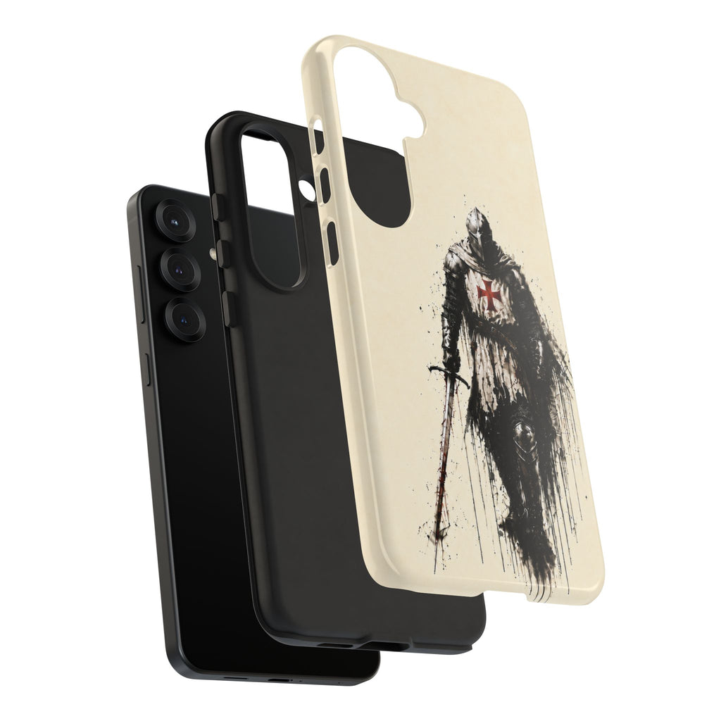 Knight Of The Templar Order Phone Case | Parchment Ivory