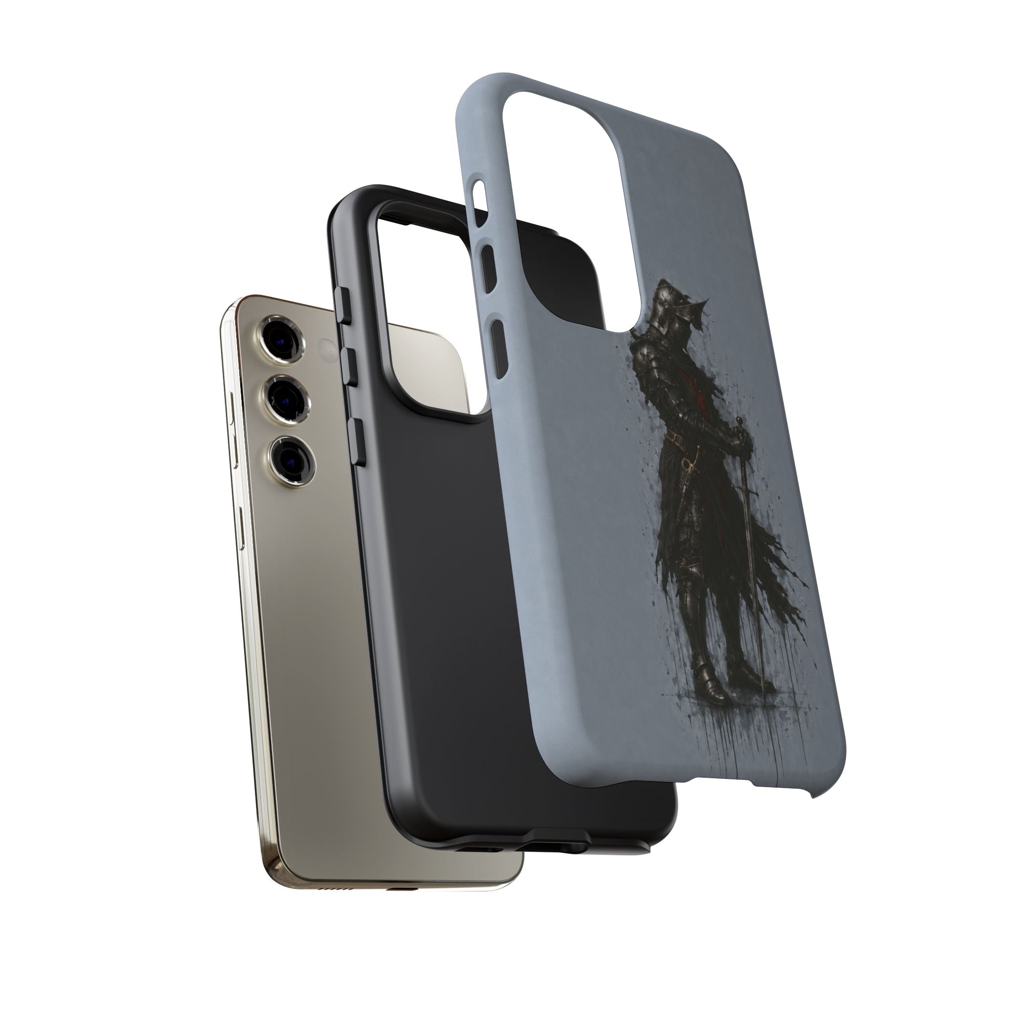 The Black Prince Phone Case I Faded Steel Blue