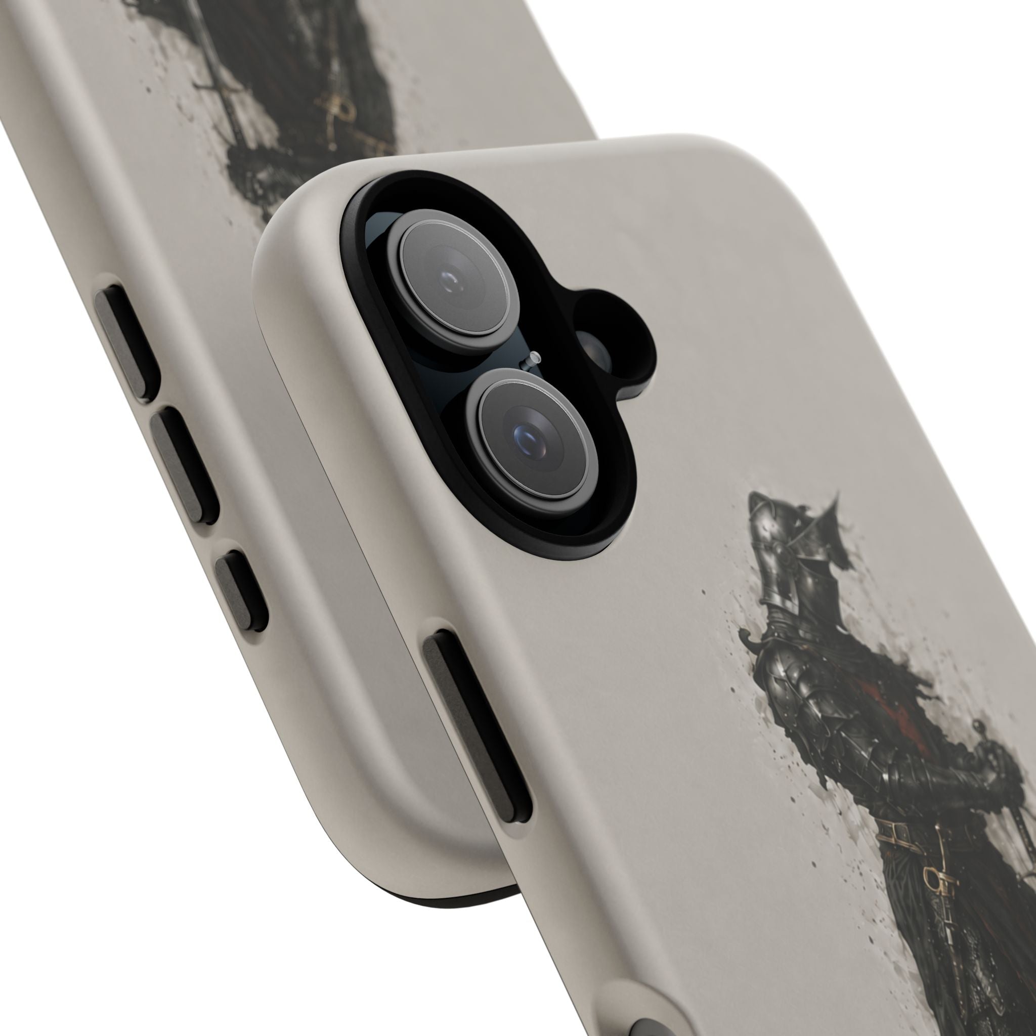 The Black Prince Phone Case | Stone Grey