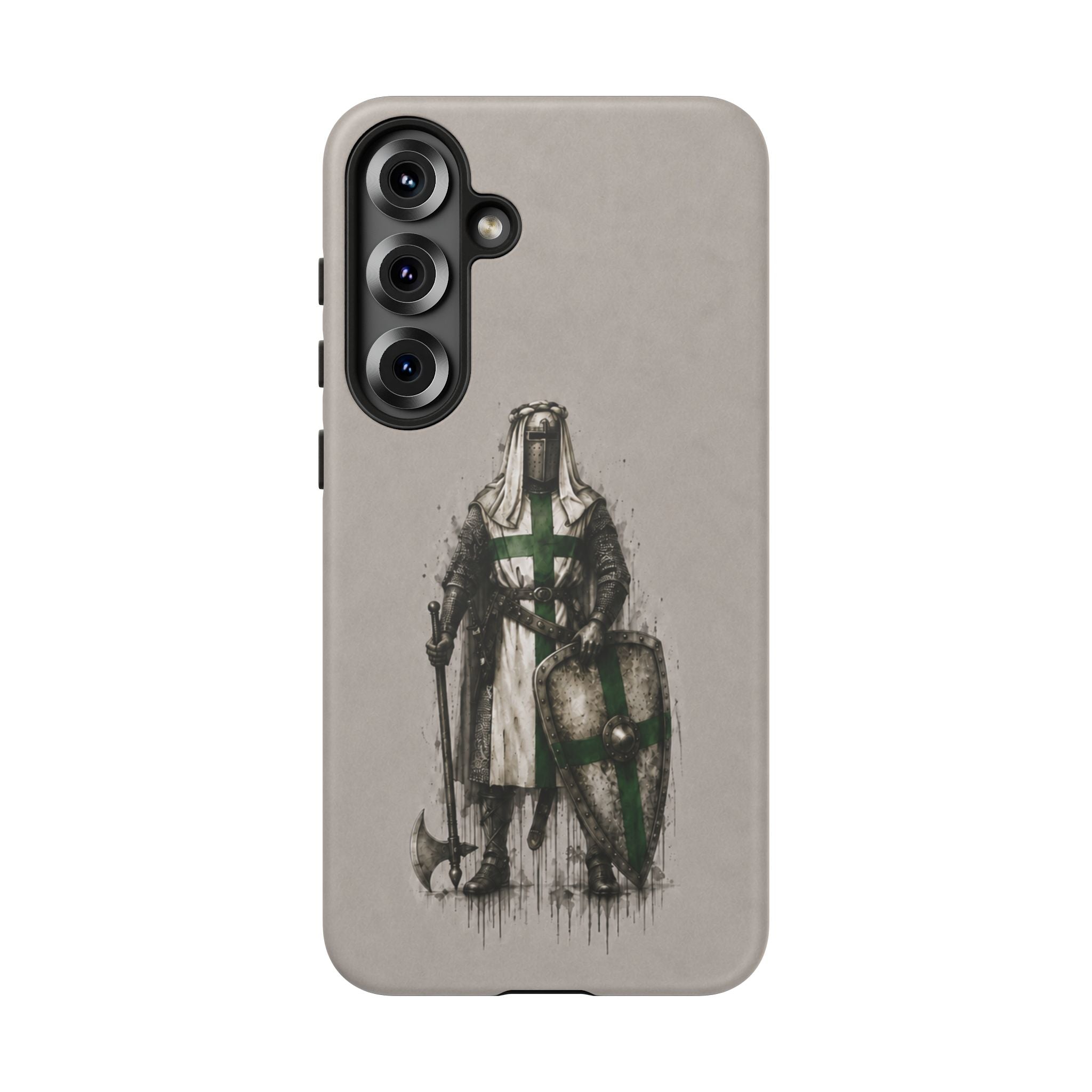 Knight Of The Order Of Saint Lazarus Phone Case | Stone Grey