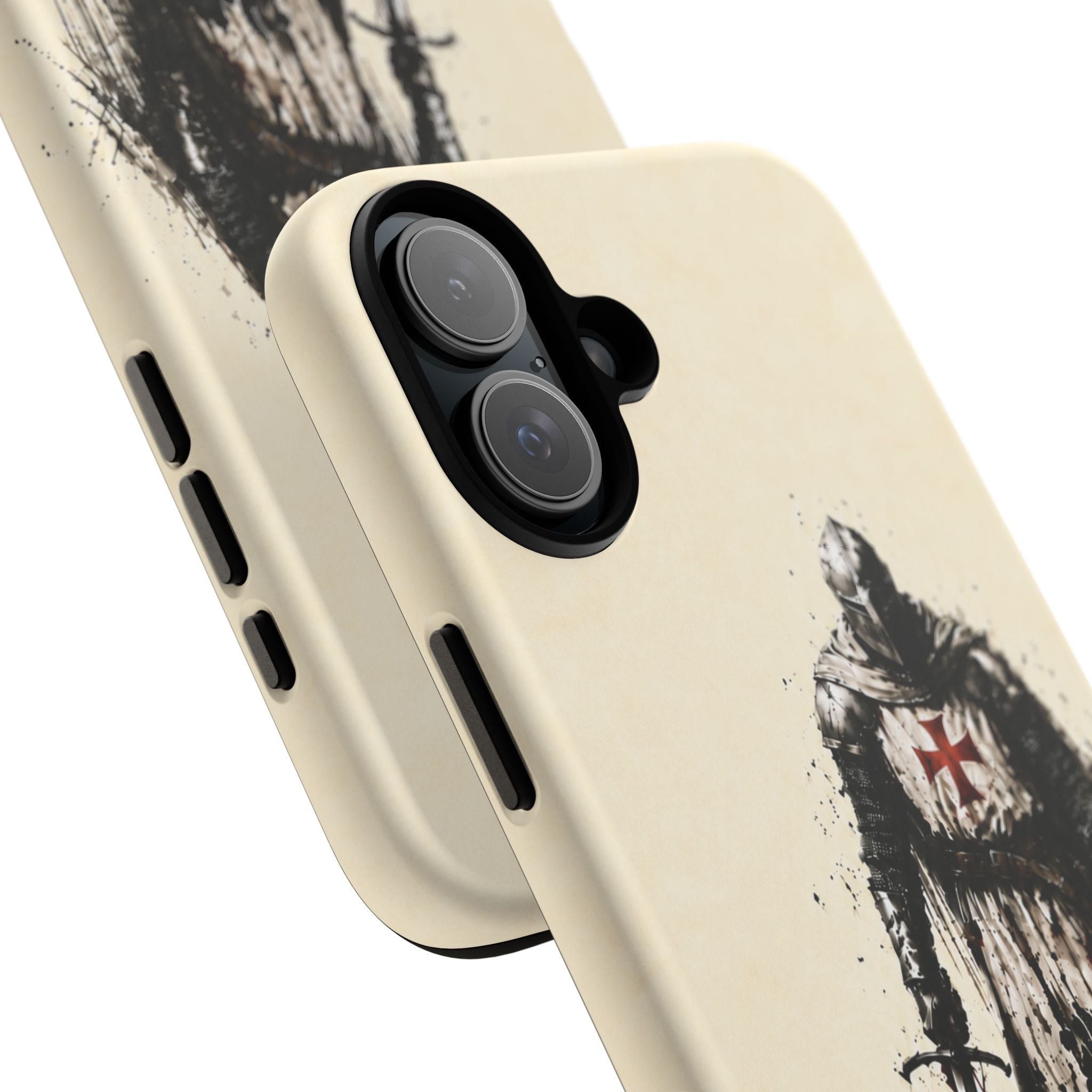 Knight Of The Templar Order Phone Case | Parchment Ivory
