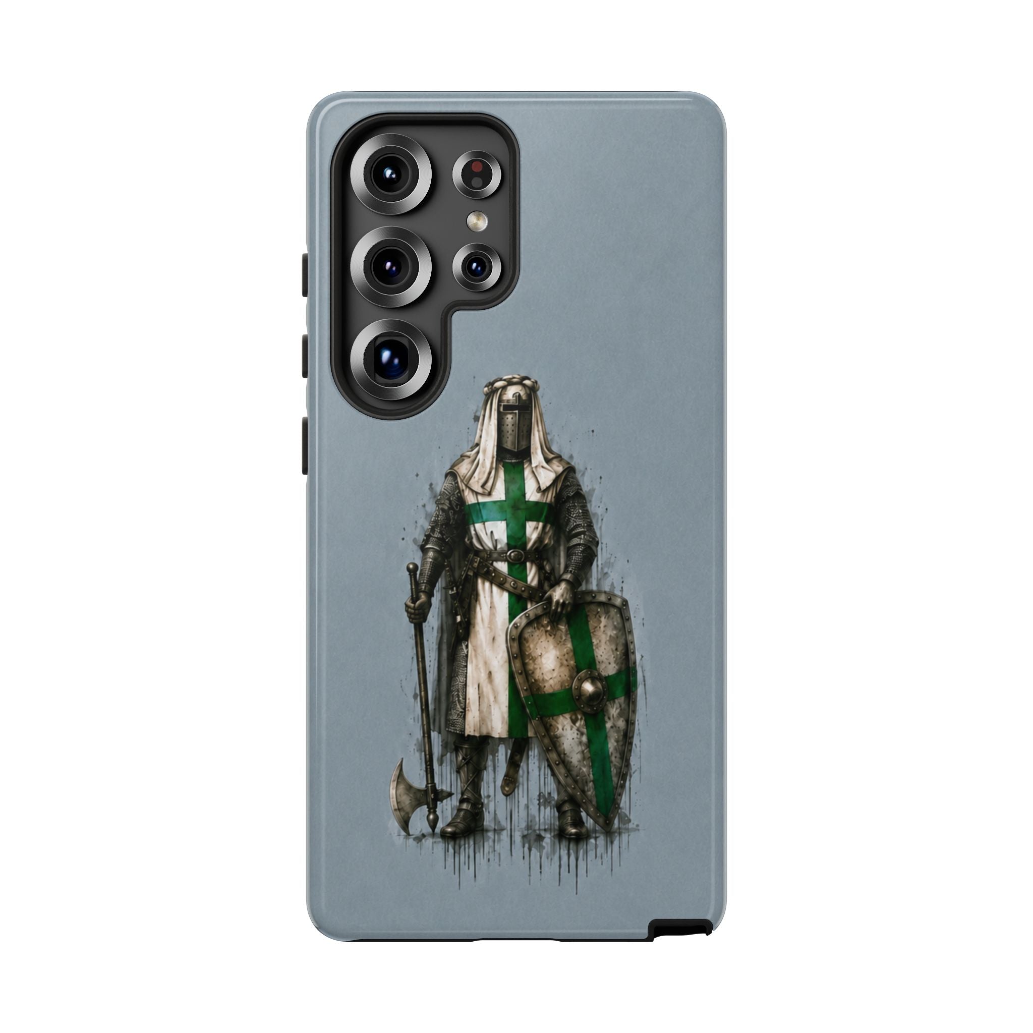 Knight Of The Order Of Saint Lazarus Phone Case | Faded Steel Blue