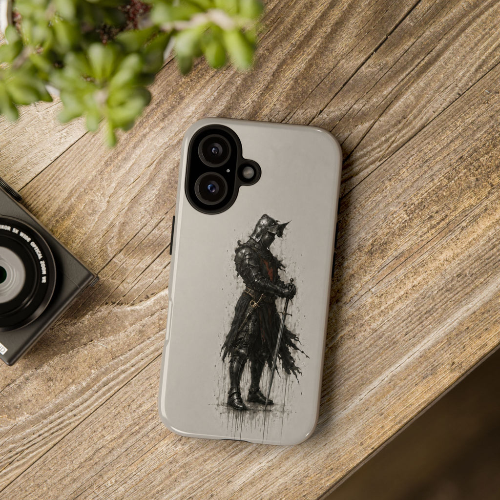 The Black Prince Phone Case | Stone Grey