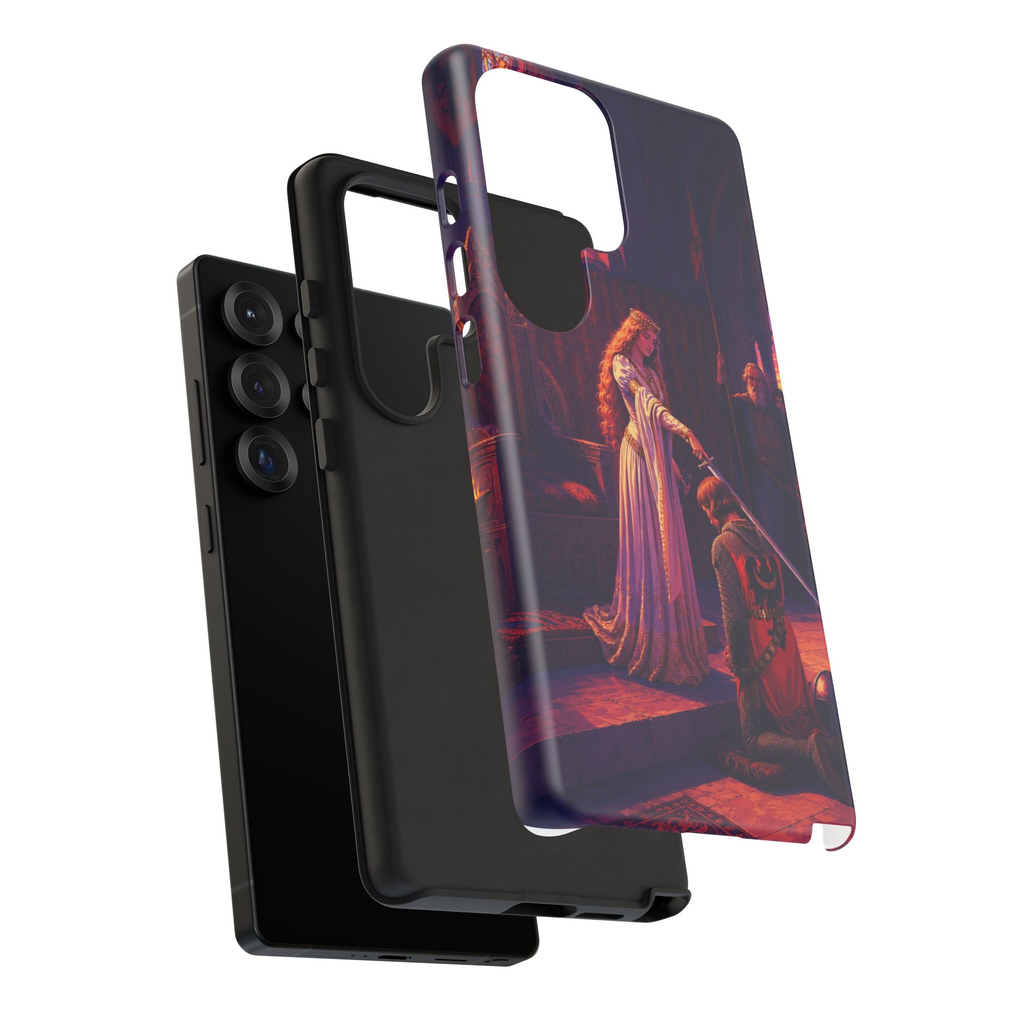 Medieval Knight Knighthood Ceremony phone case | Tough Cases
