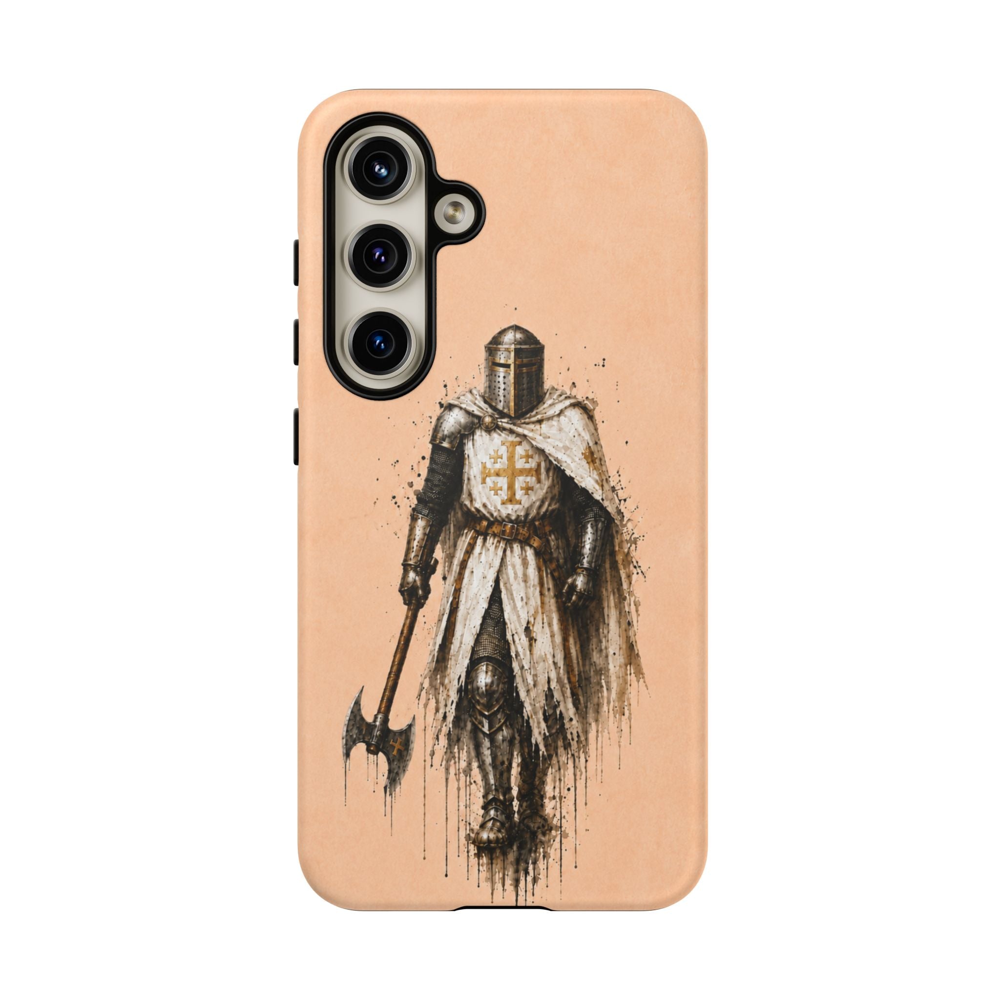 Knight Of The Kingdom Of Jerusalem Phone Case | Peach