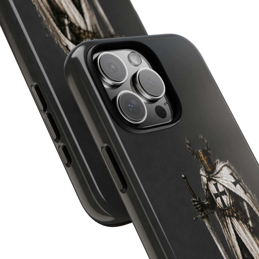 Knight Of The Teutonic Order Phone Case | Charcoal Grey