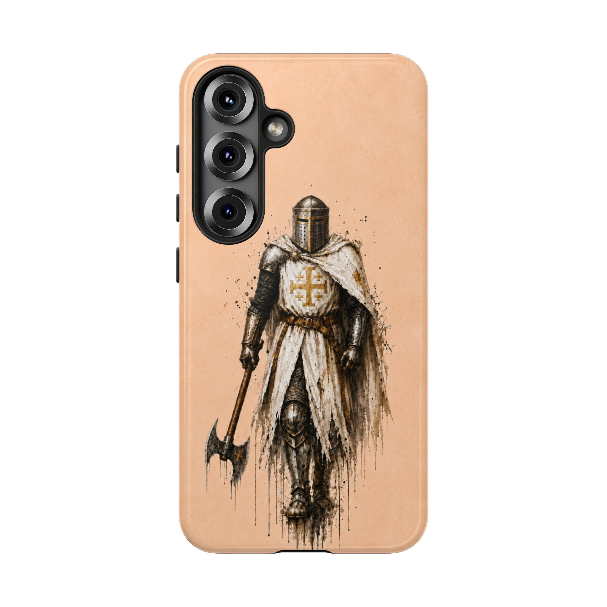 Knight Of The Kingdom Of Jerusalem Phone Case | Peach