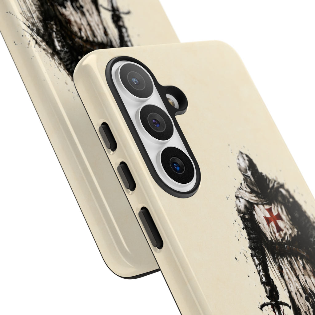 Knight Of The Templar Order Phone Case | Parchment Ivory
