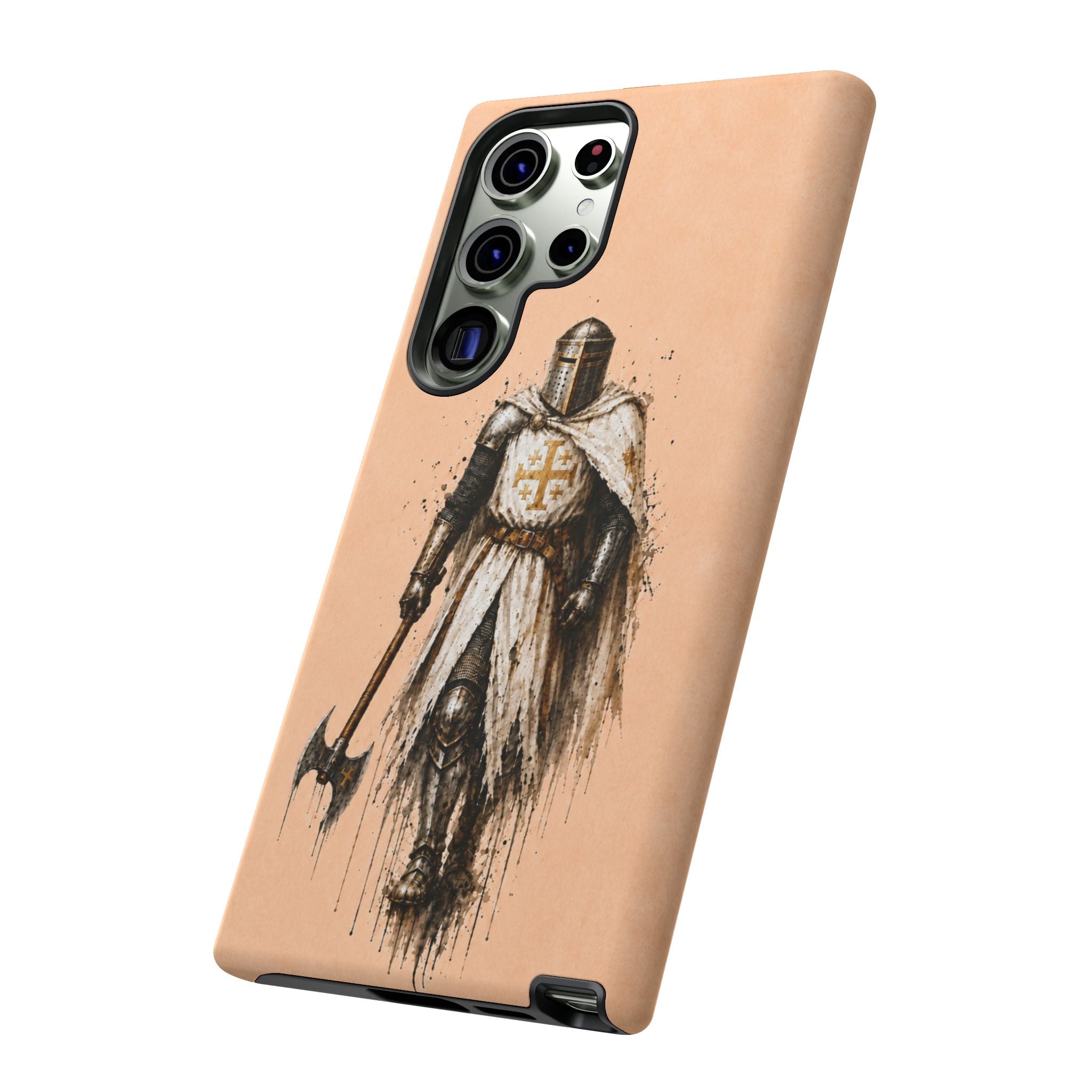 Knight Of The Kingdom Of Jerusalem Phone Case | Peach
