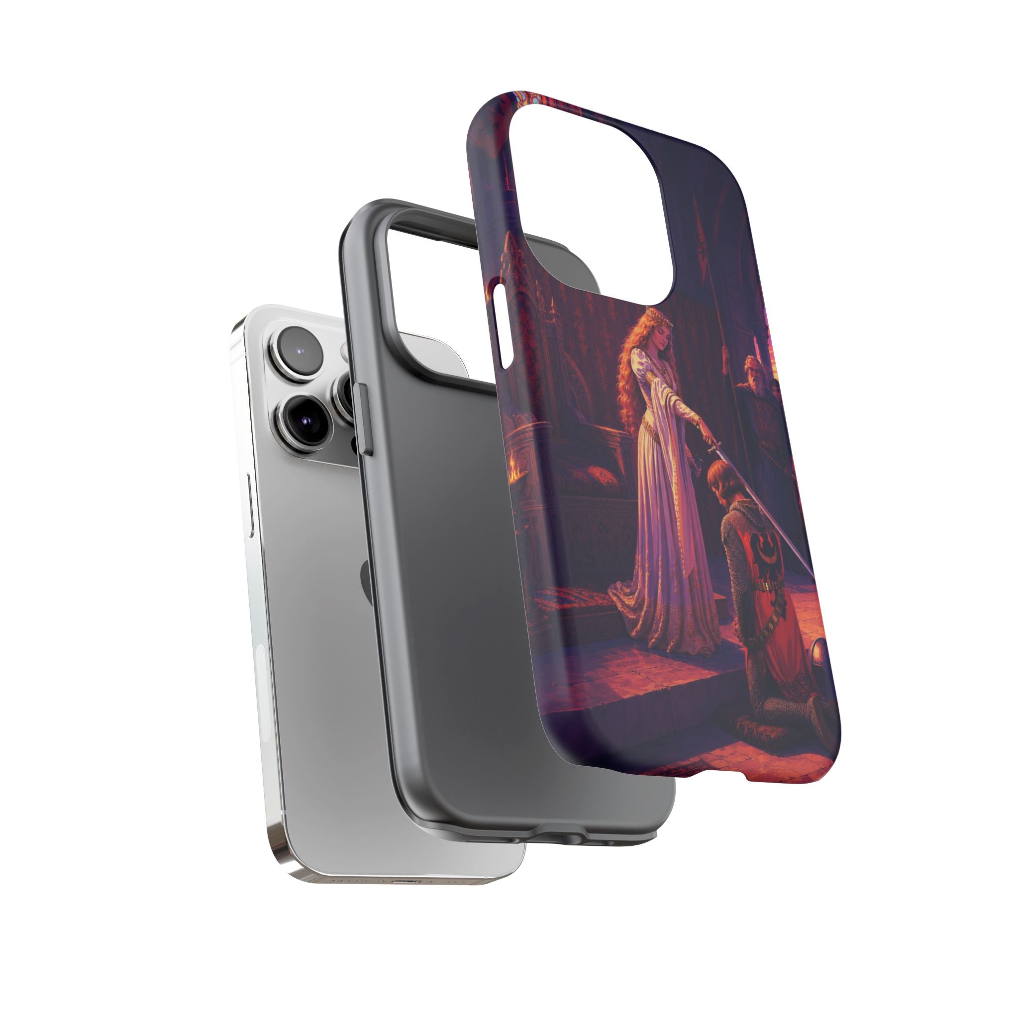 Medieval Knight Knighthood Ceremony phone case | Tough Cases