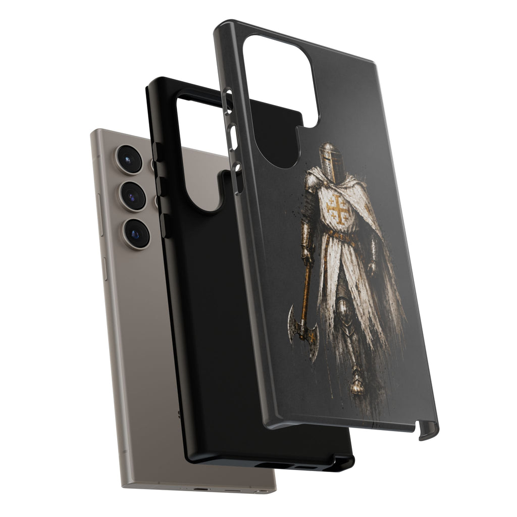 Knight Of The Kingdom Of Jerusalem Phone Case | Charcoal Grey