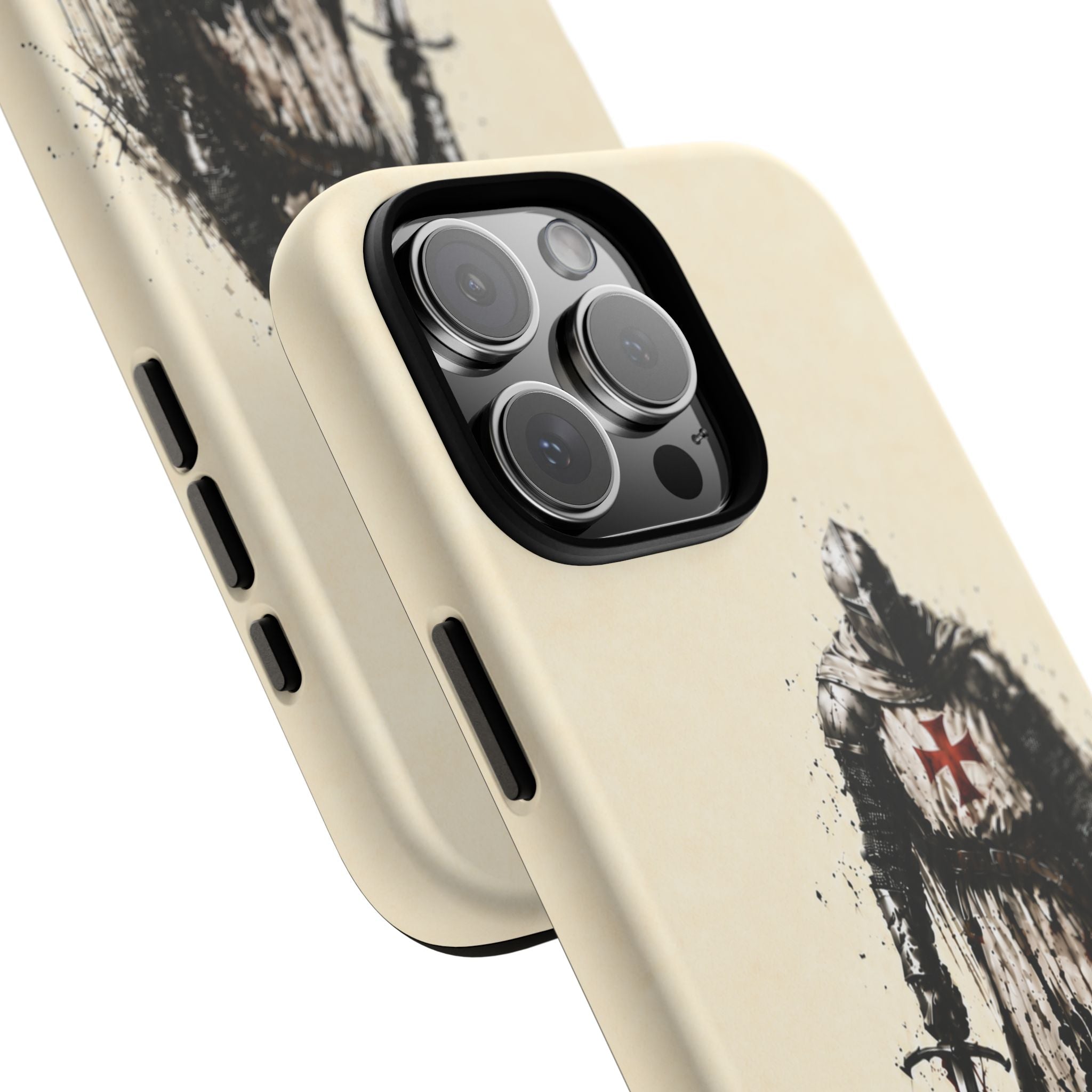 Knight Of The Templar Order Phone Case | Parchment Ivory