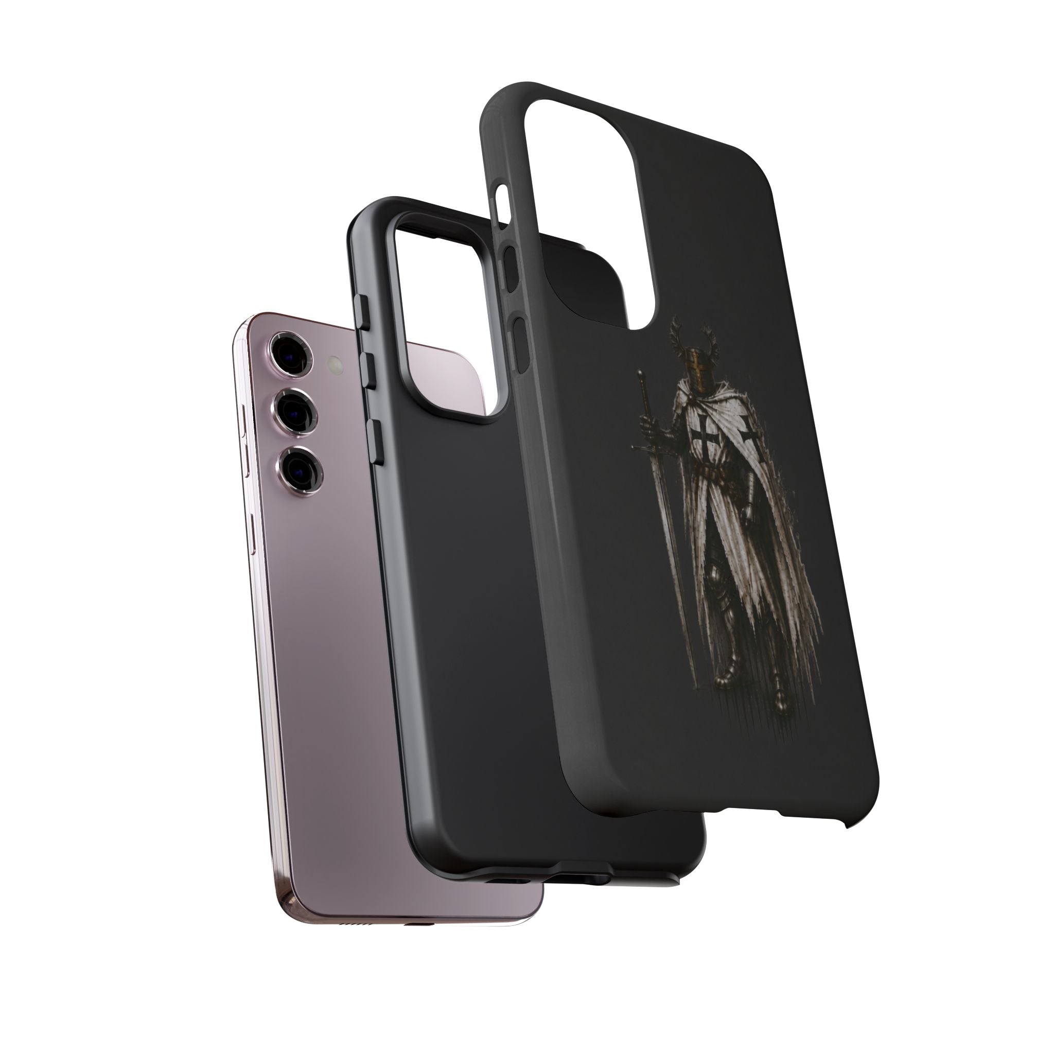 Knight Of The Teutonic Order Phone Case | Charcoal Grey
