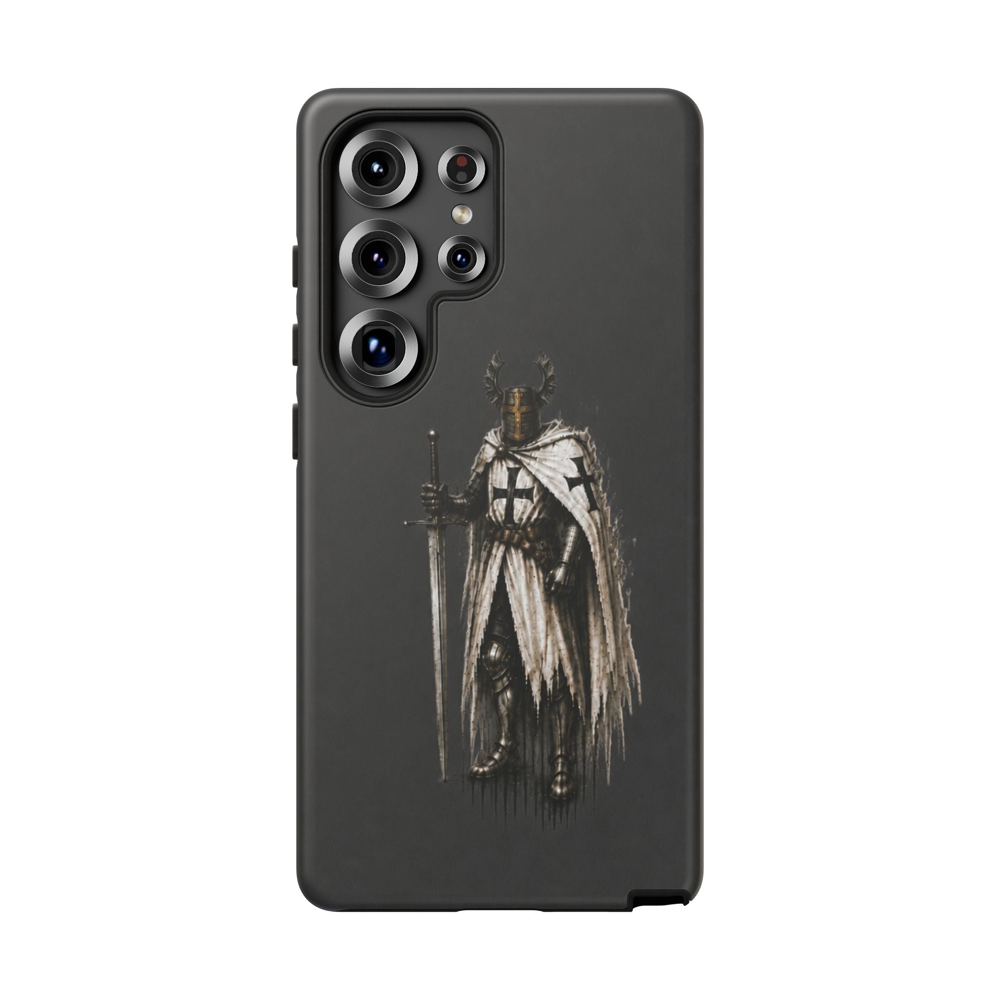 Knight Of The Teutonic Order Phone Case | Charcoal Grey