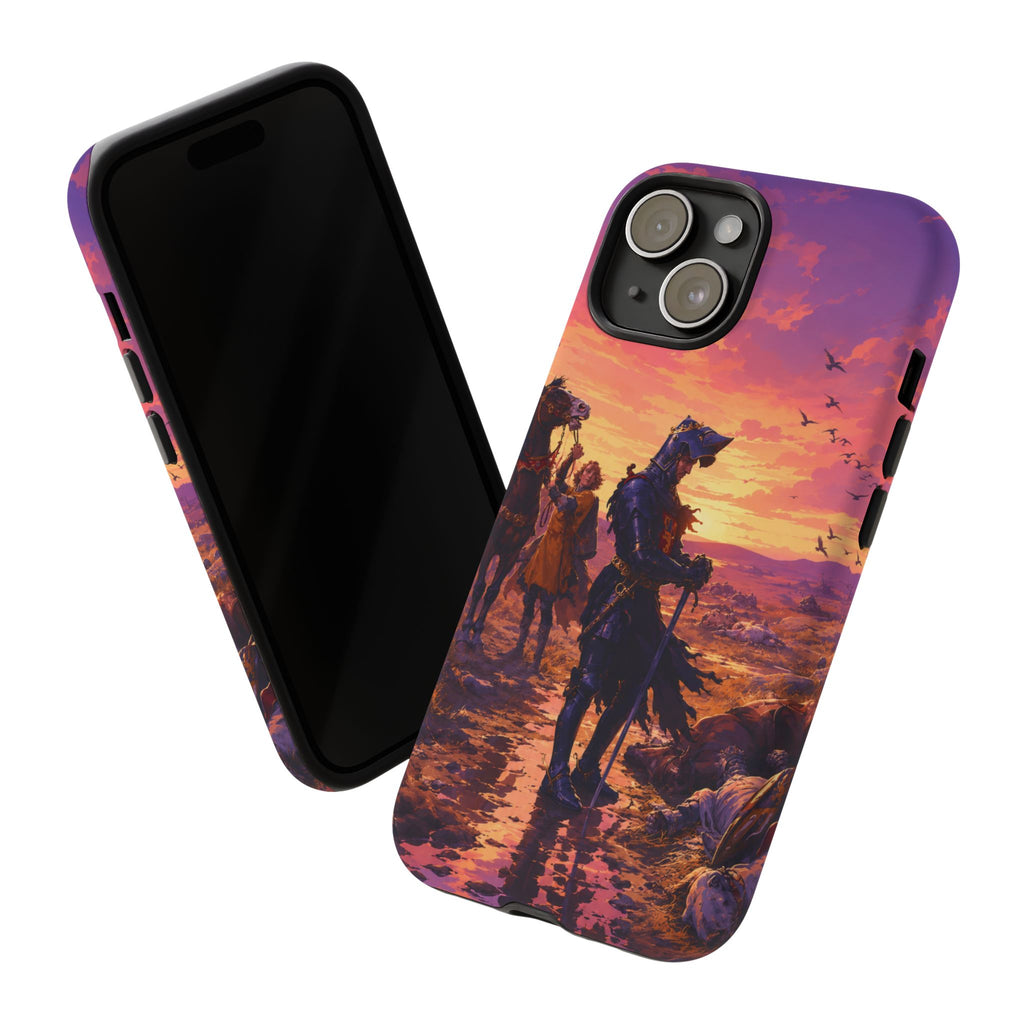 Medieval Knight Phone Cases In The GTA VI Art Style