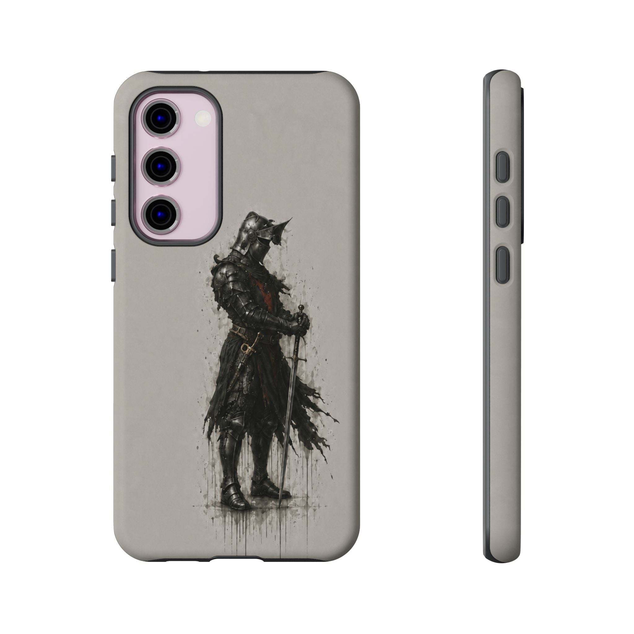 The Black Prince Phone Case | Stone Grey