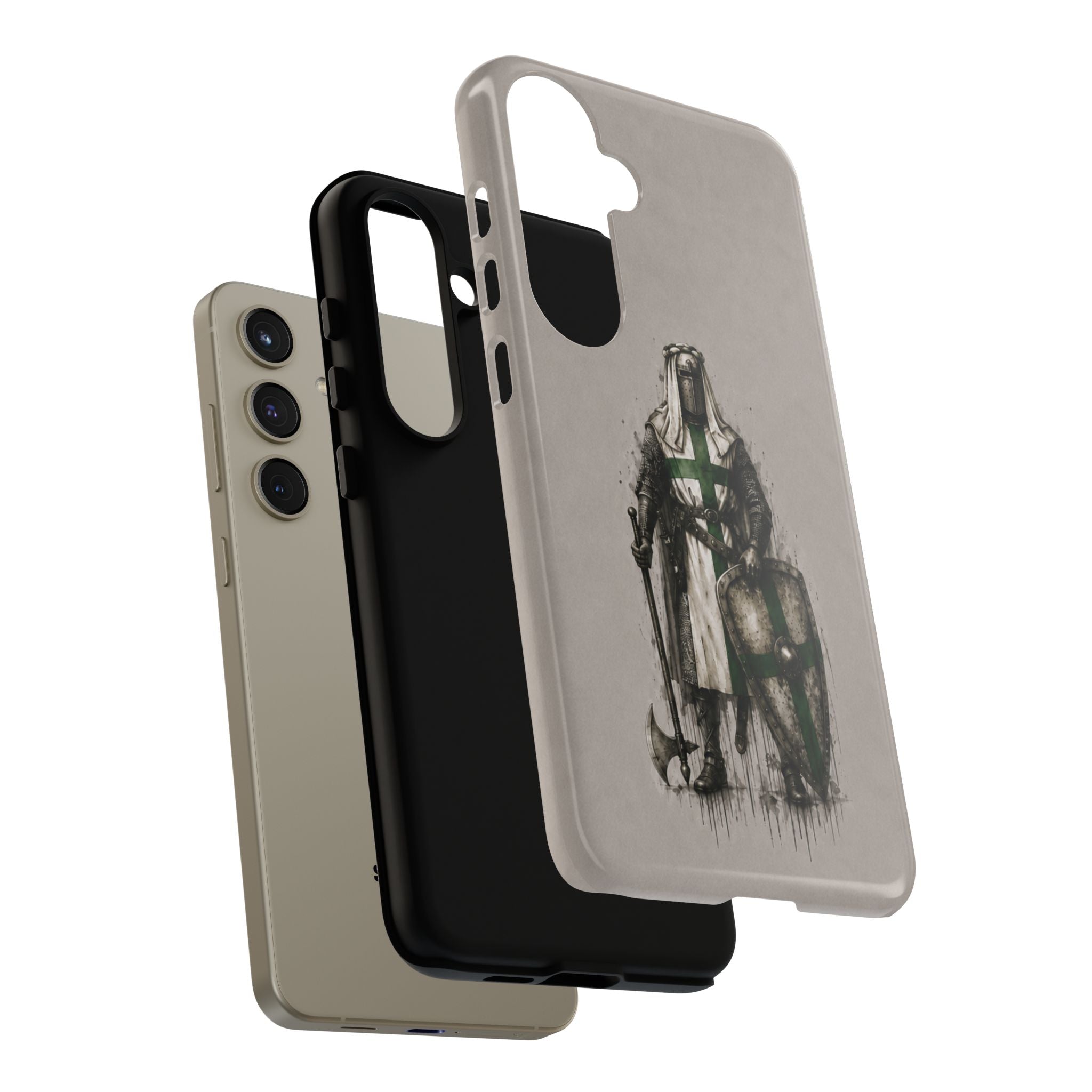Knight Of The Order Of Saint Lazarus Phone Case | Stone Grey