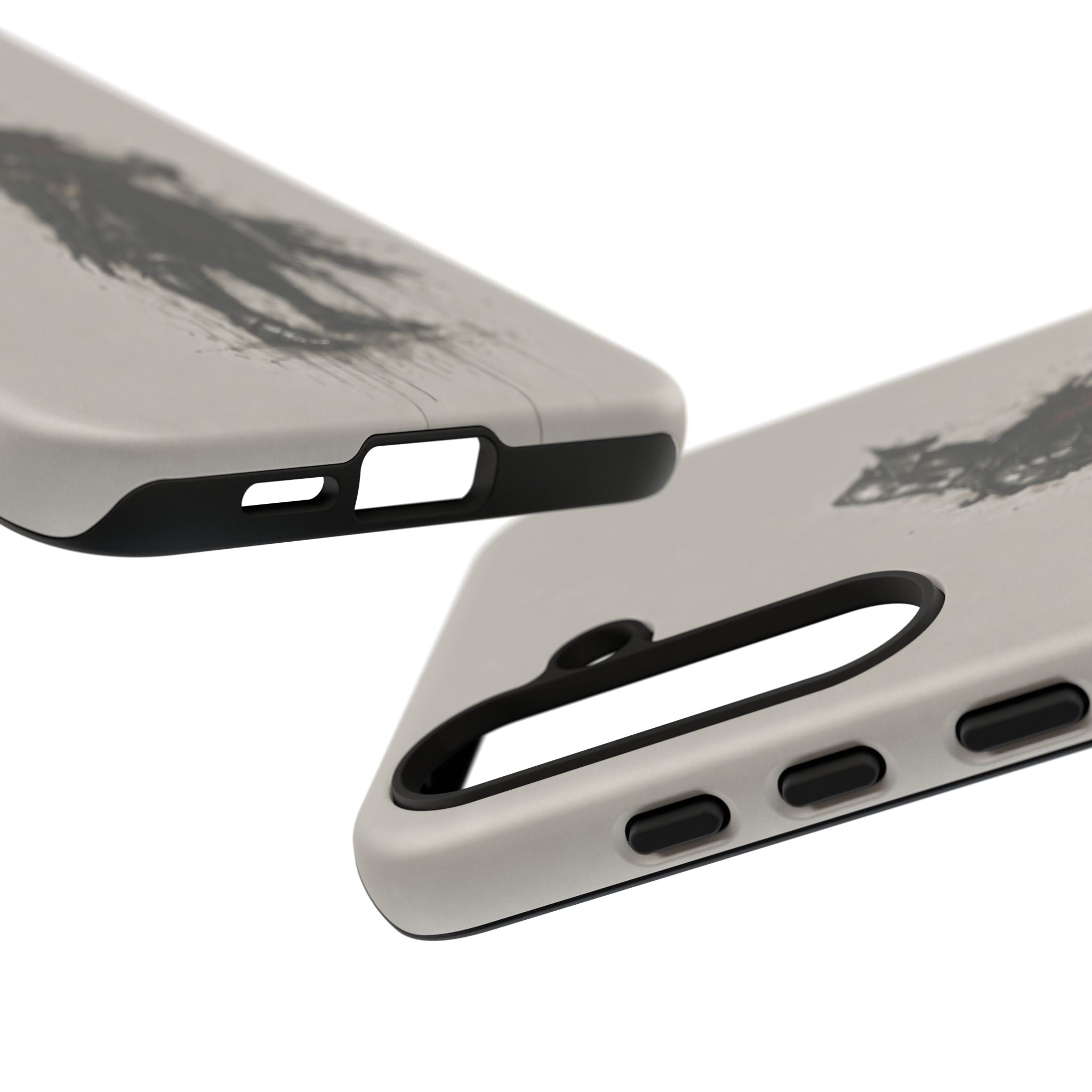 The Black Prince Phone Case | Stone Grey