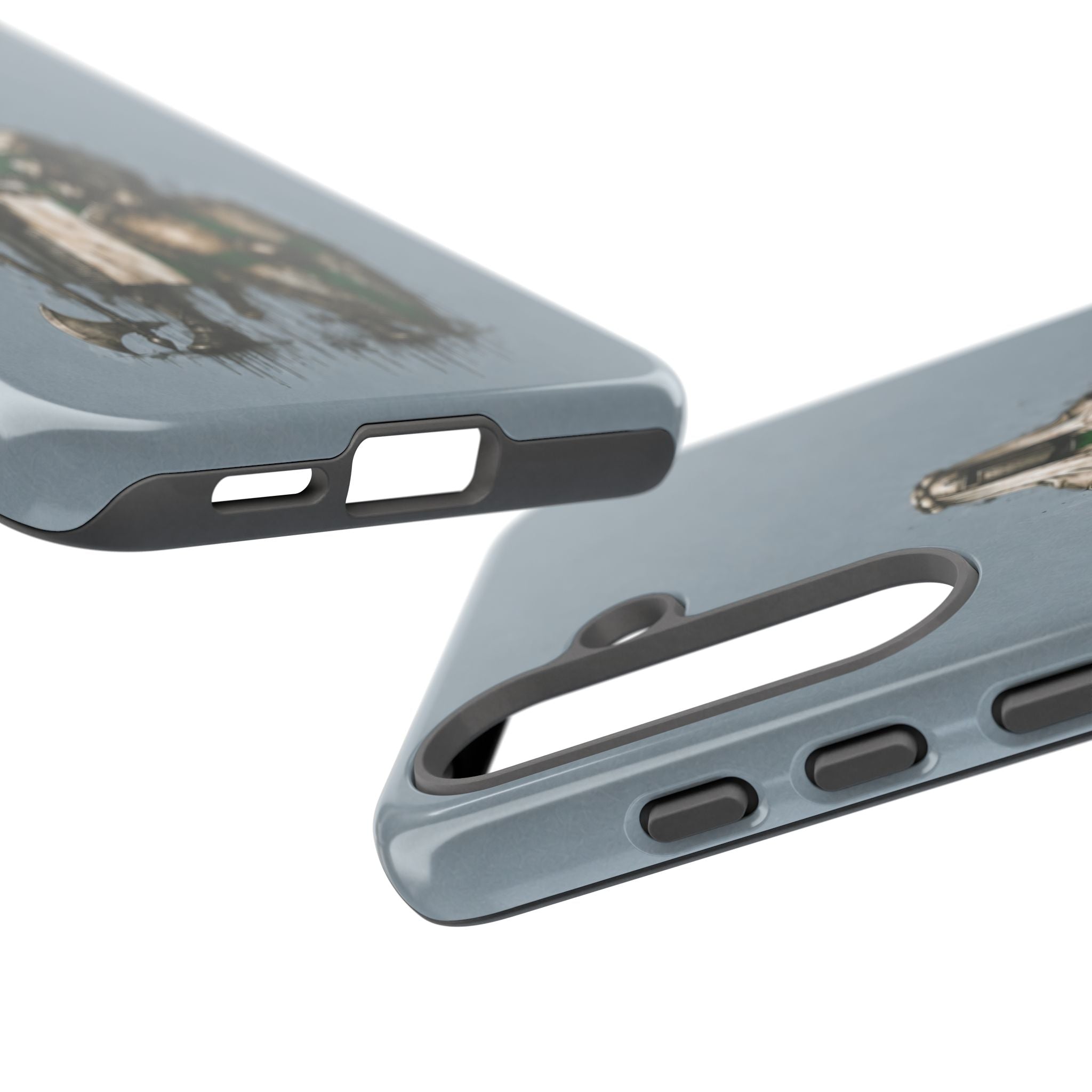 Knight Of The Order Of Saint Lazarus Phone Case | Faded Steel Blue