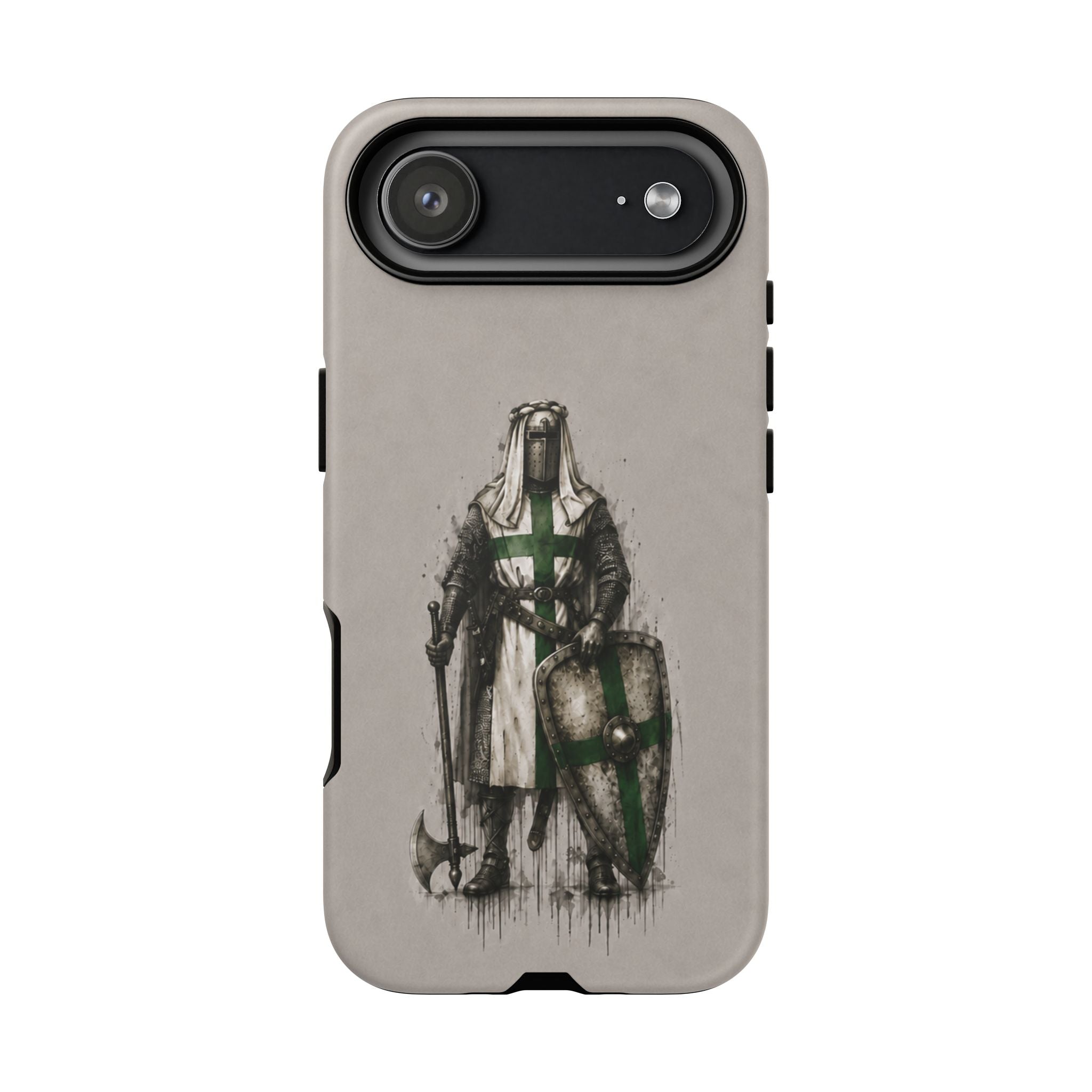 Knight Of The Order Of Saint Lazarus Phone Case | Stone Grey