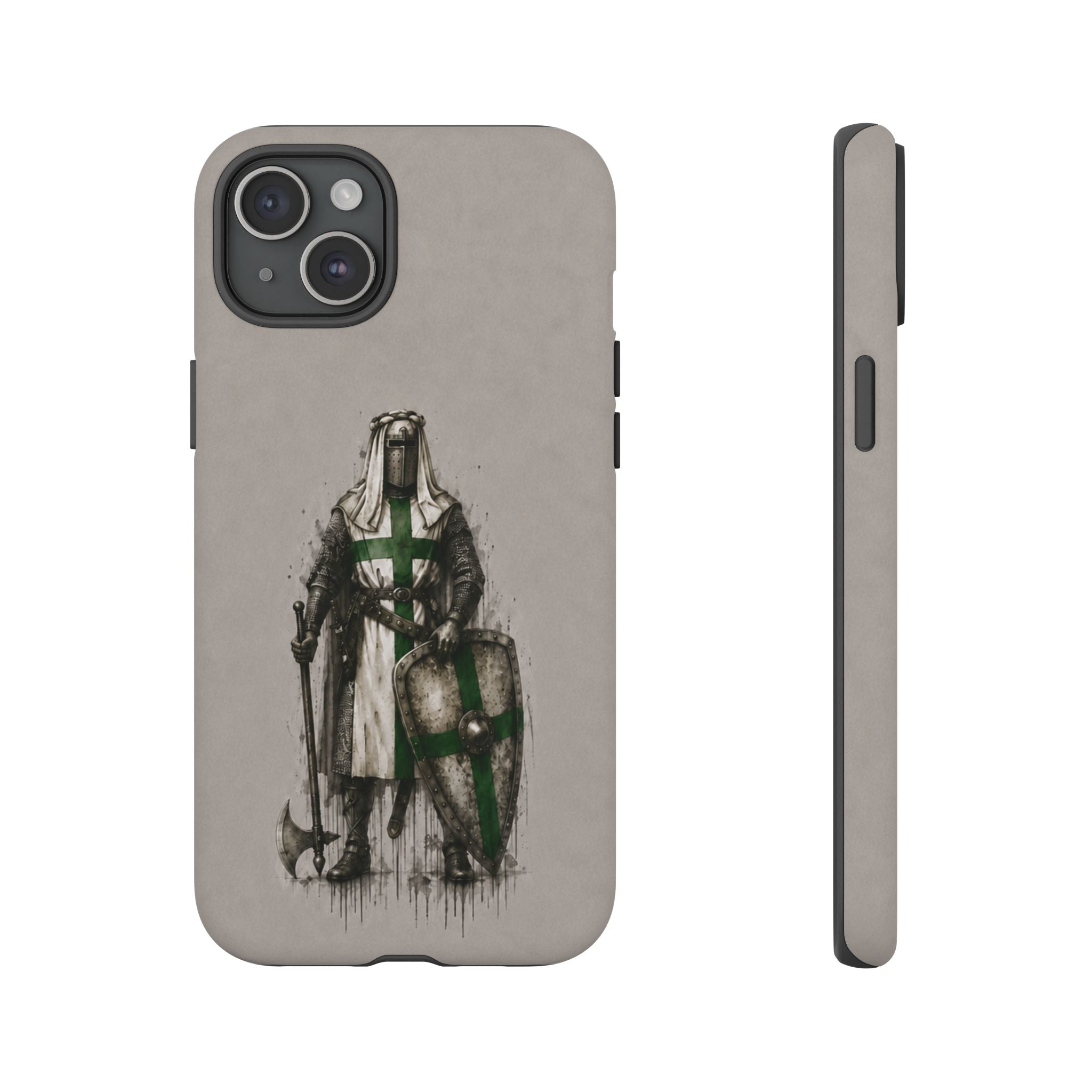 Knight Of The Order Of Saint Lazarus Phone Case | Stone Grey