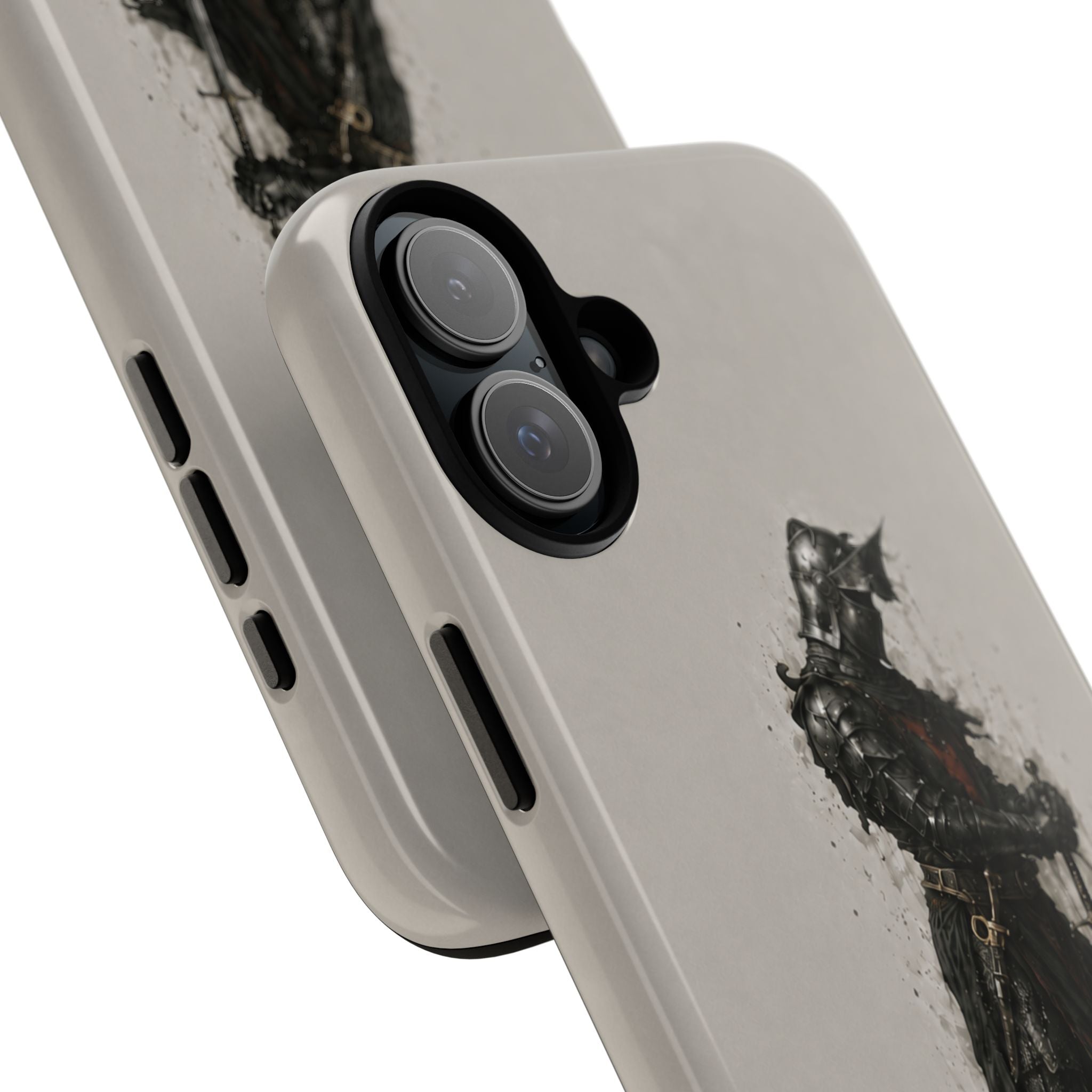 The Black Prince Phone Case | Stone Grey
