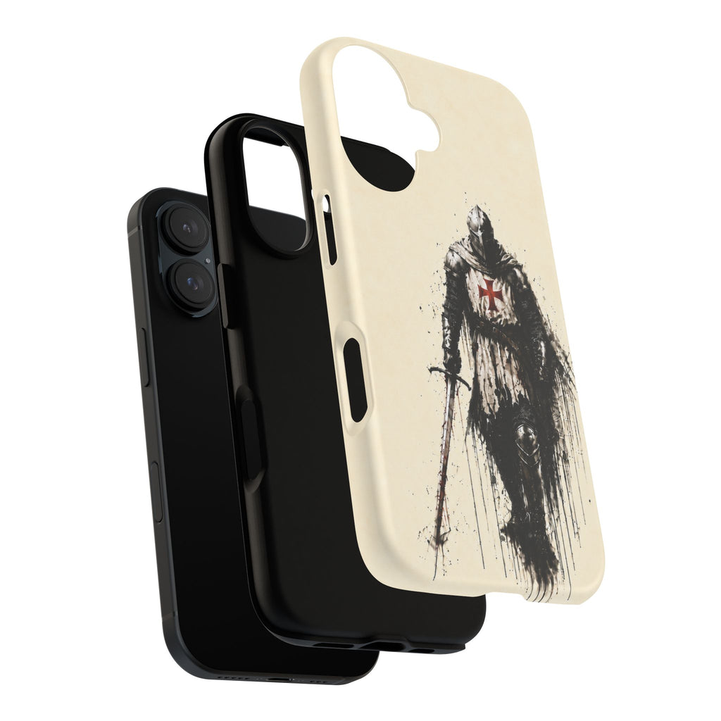 Knight Of The Templar Order Phone Case | Parchment Ivory