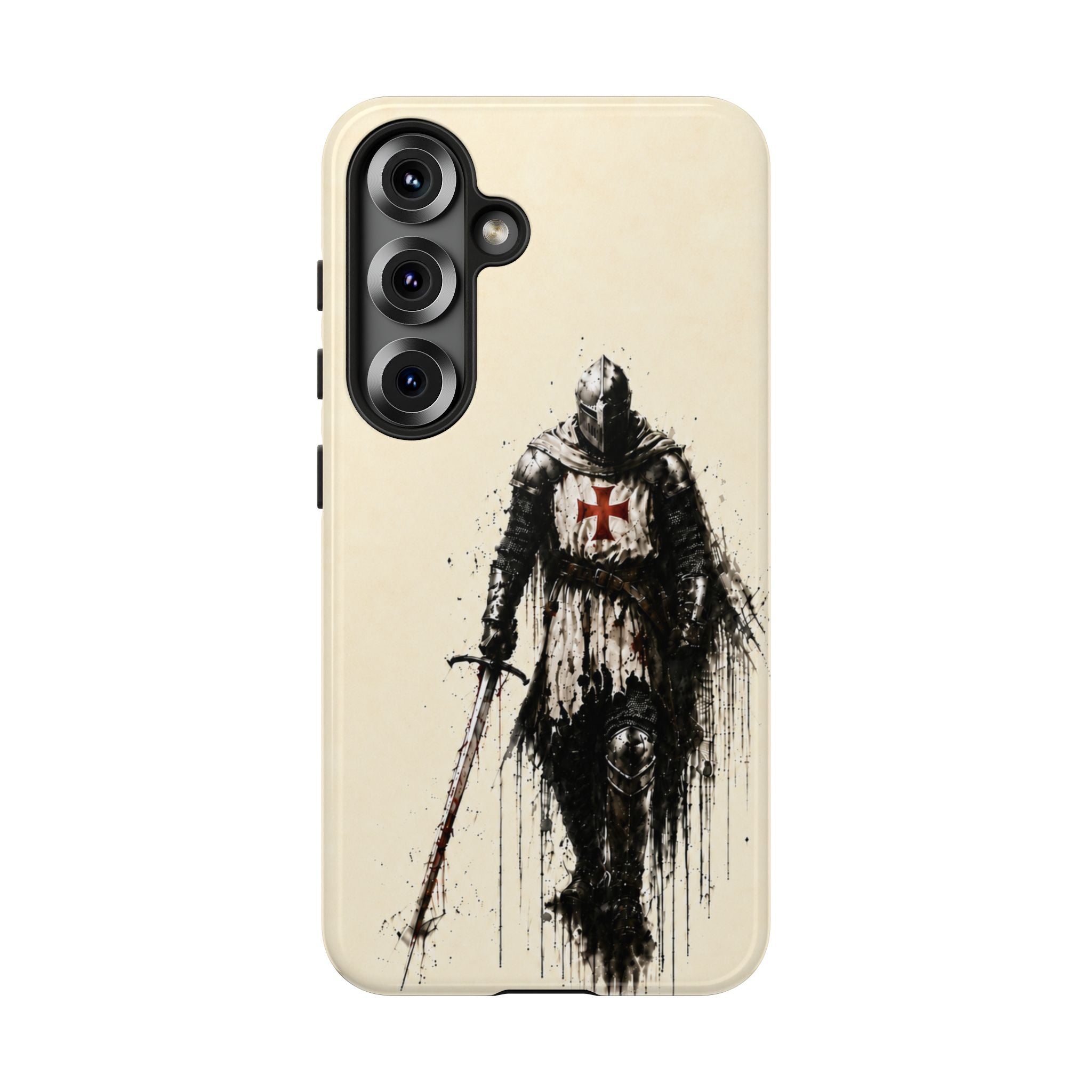 Knight Of The Templar Order Phone Case | Parchment Ivory