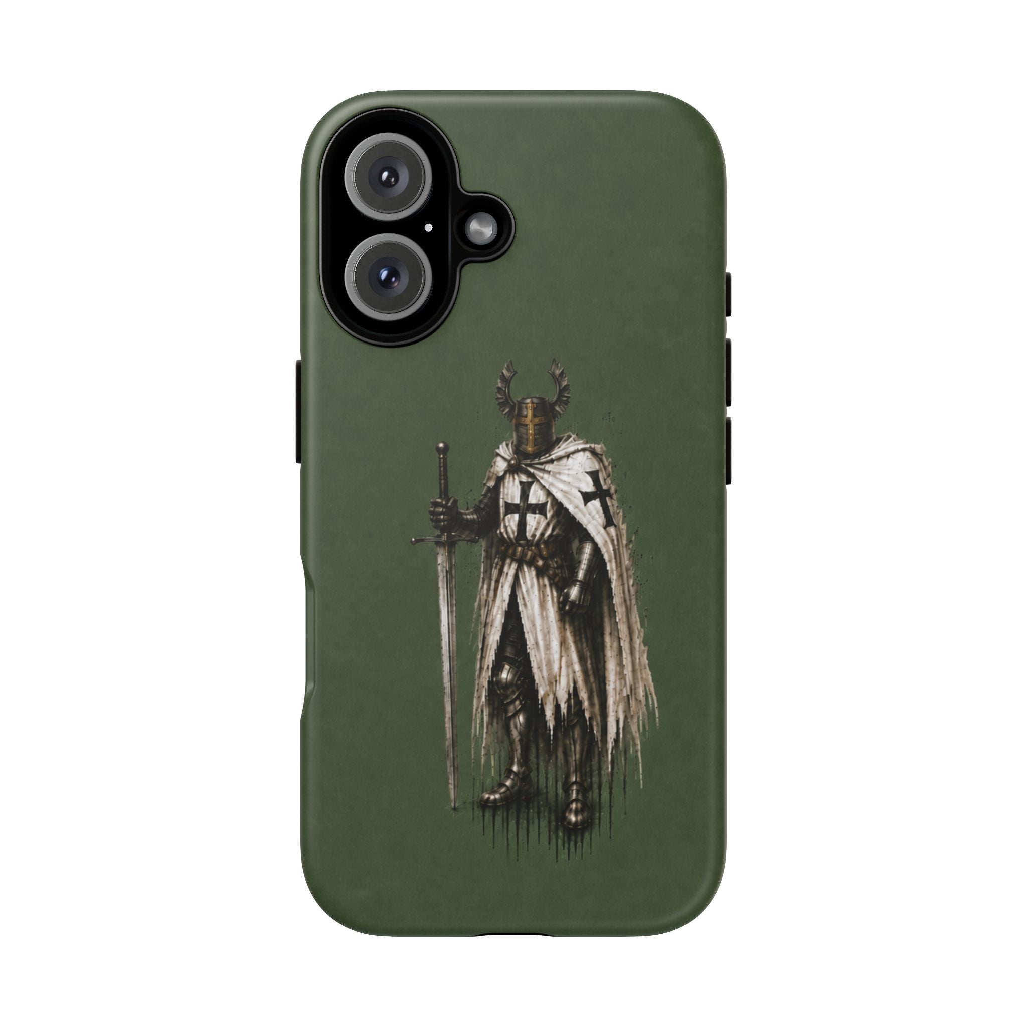 Knight Of The Teutonic Order Phone Case I Forest Green
