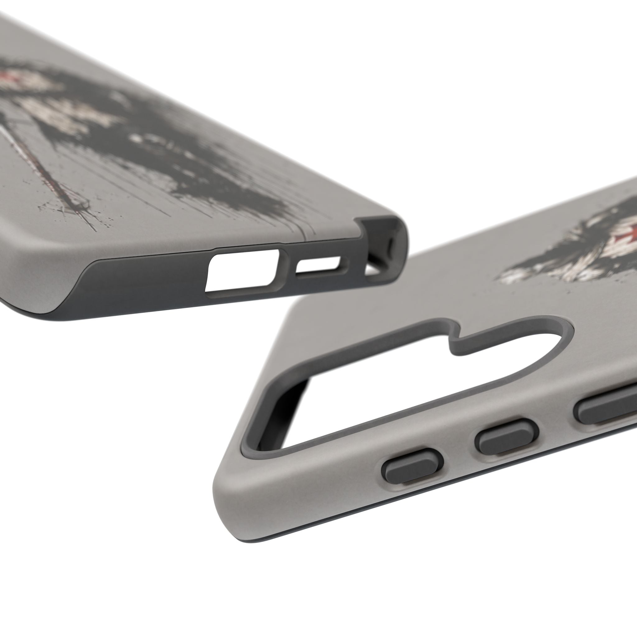 Knight Of The Templar Order Phone Case | Stone Grey
