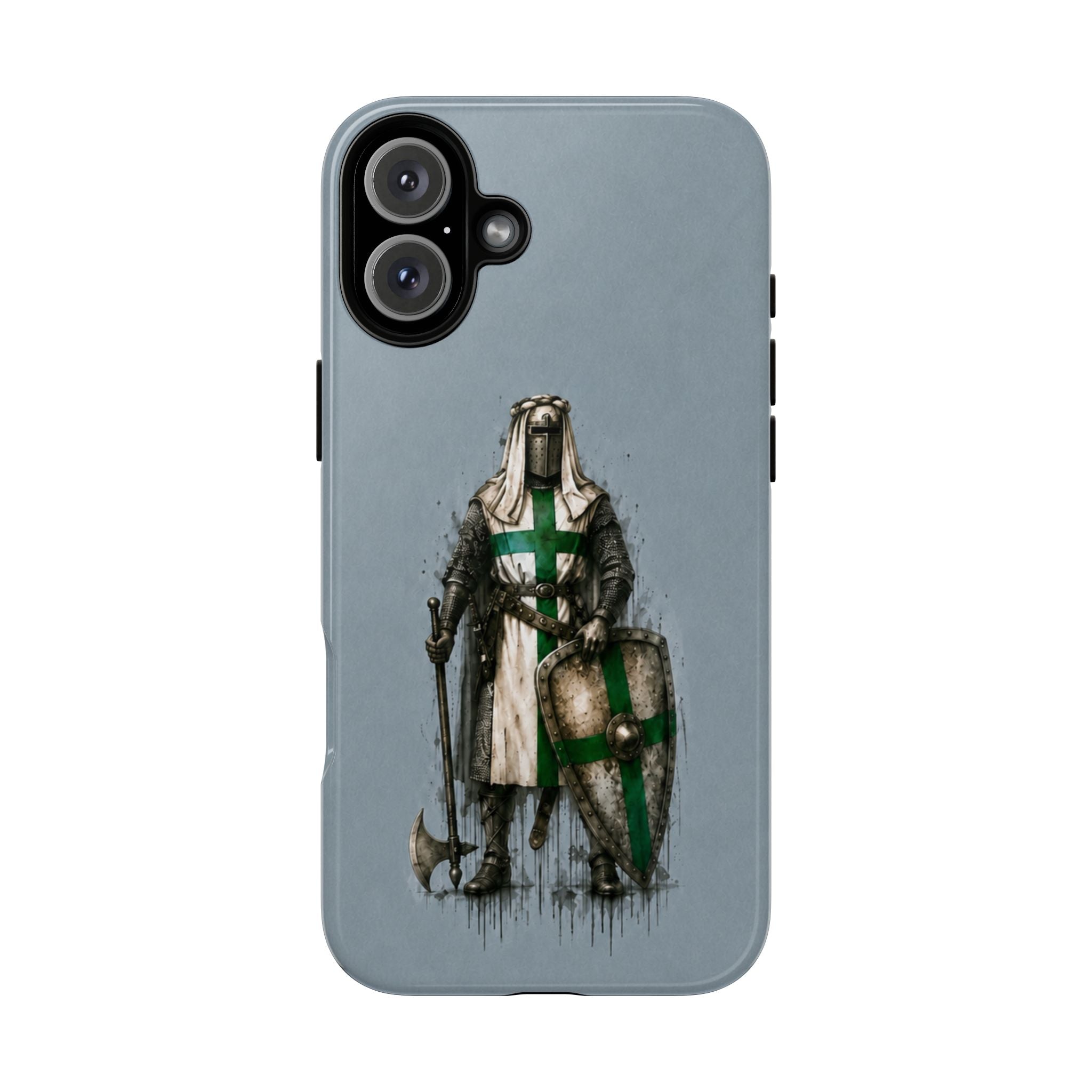 Knight Of The Order Of Saint Lazarus Phone Case | Faded Steel Blue