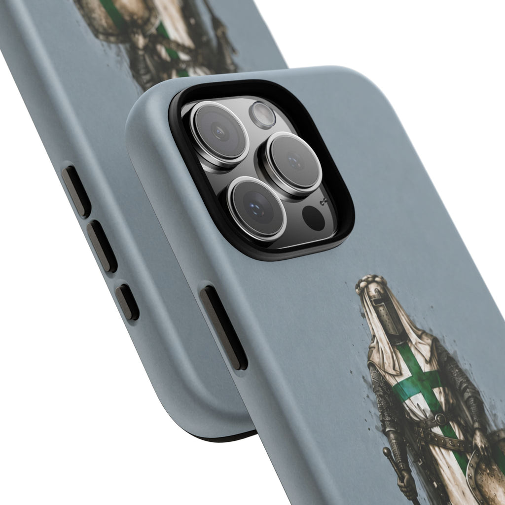 Knight Of The Order Of Saint Lazarus Phone Case | Faded Steel Blue