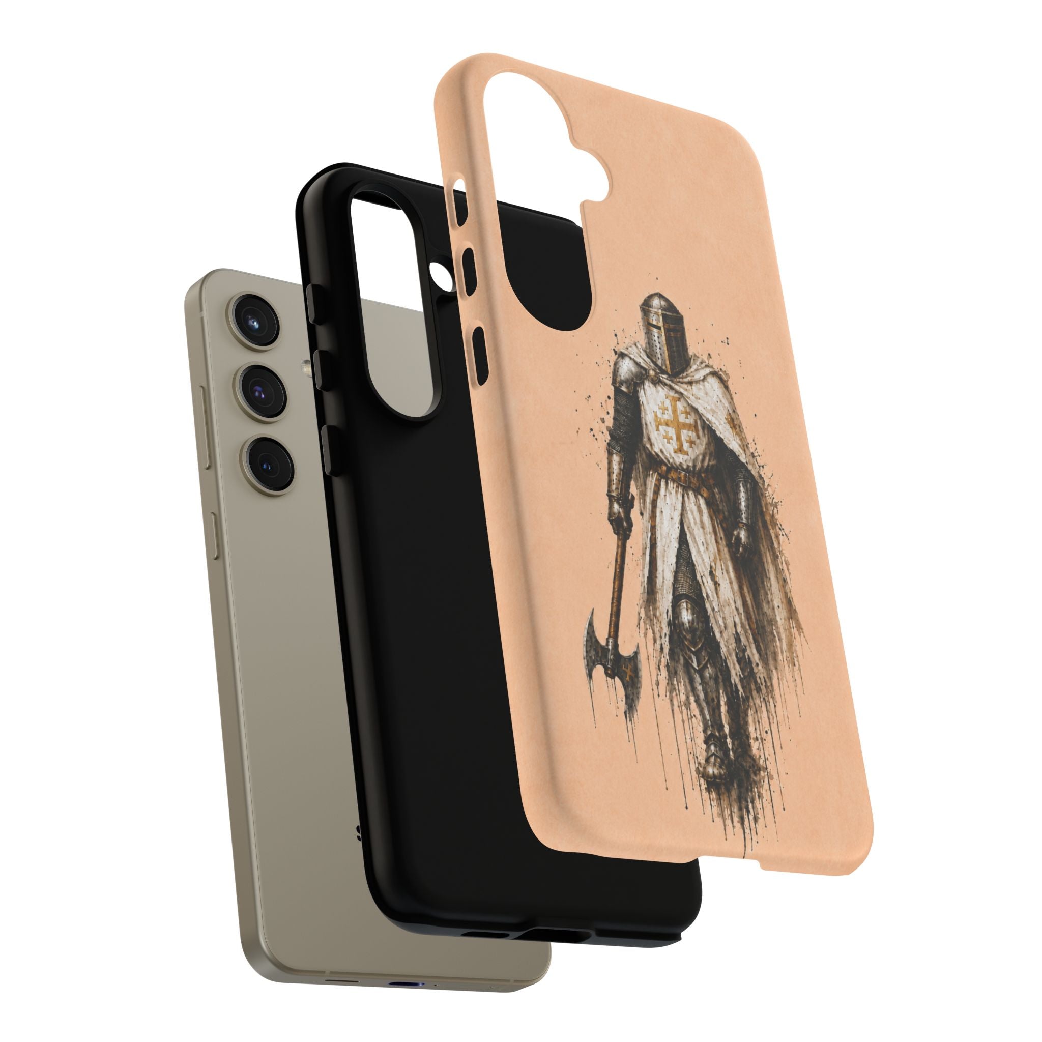 Knight Of The Kingdom Of Jerusalem Phone Case | Peach