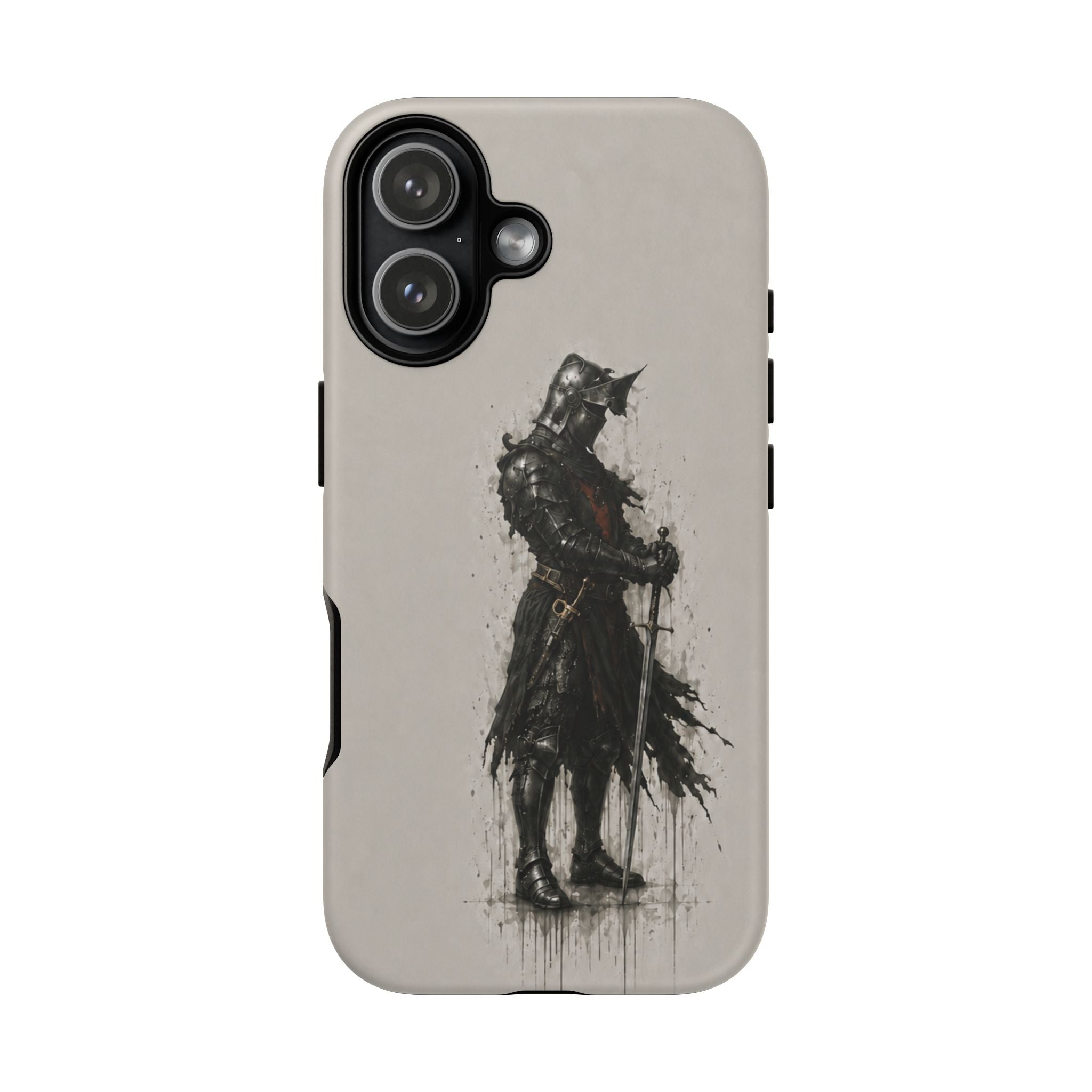 The Black Prince Phone Case | Stone Grey